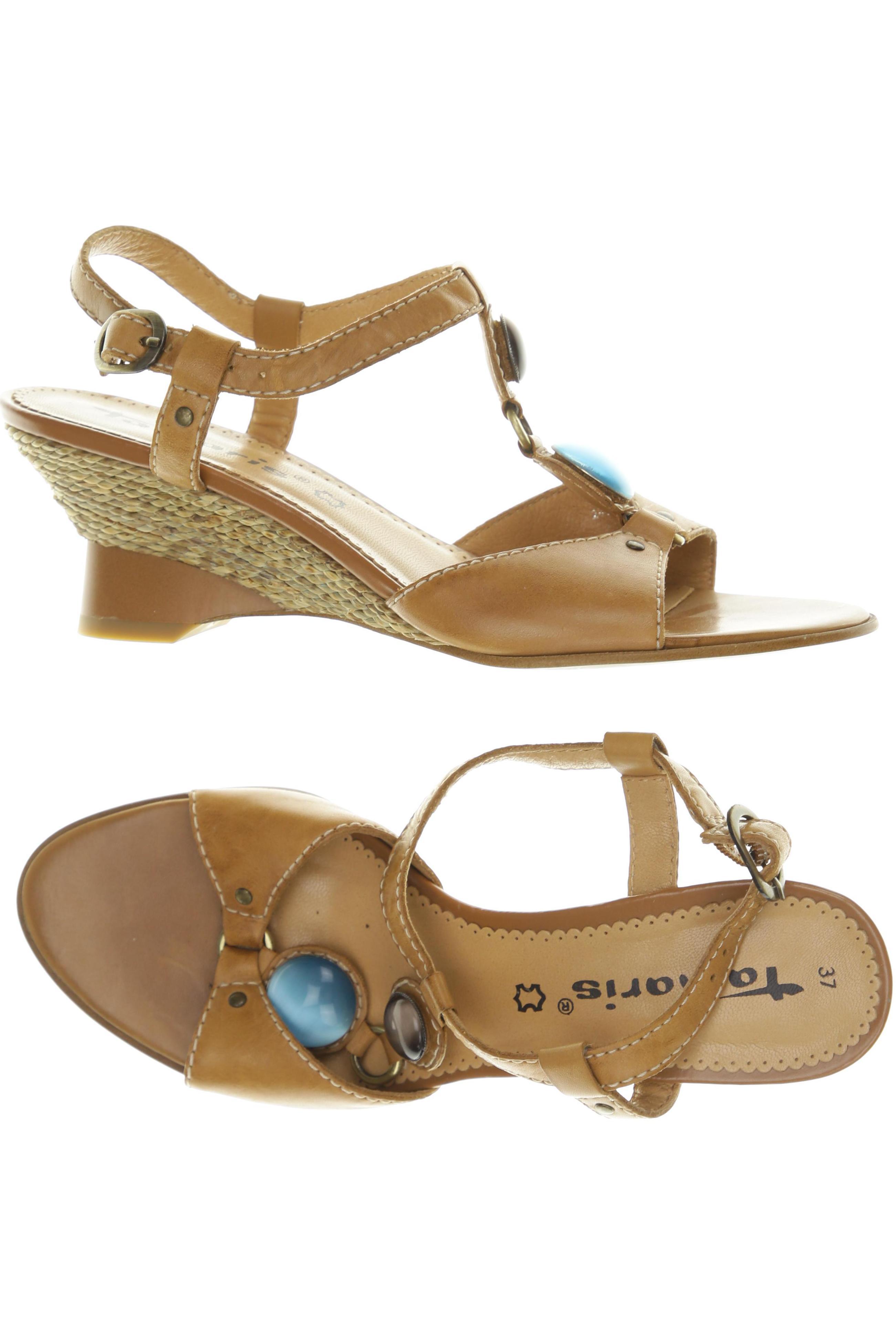 

Tamaris Damen Sandale, braun, Gr. 37