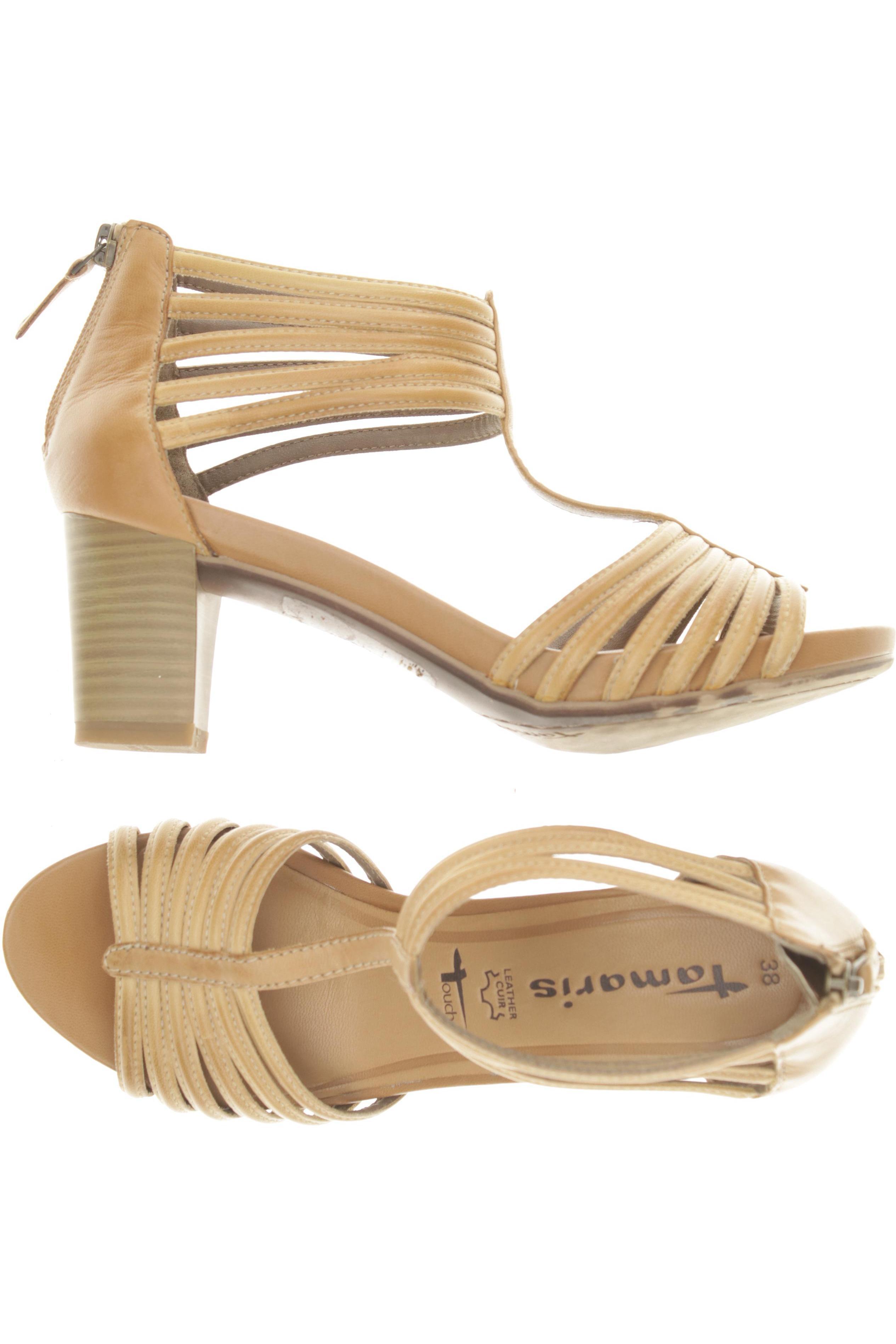 

Tamaris Damen Sandale, braun, Gr. 38