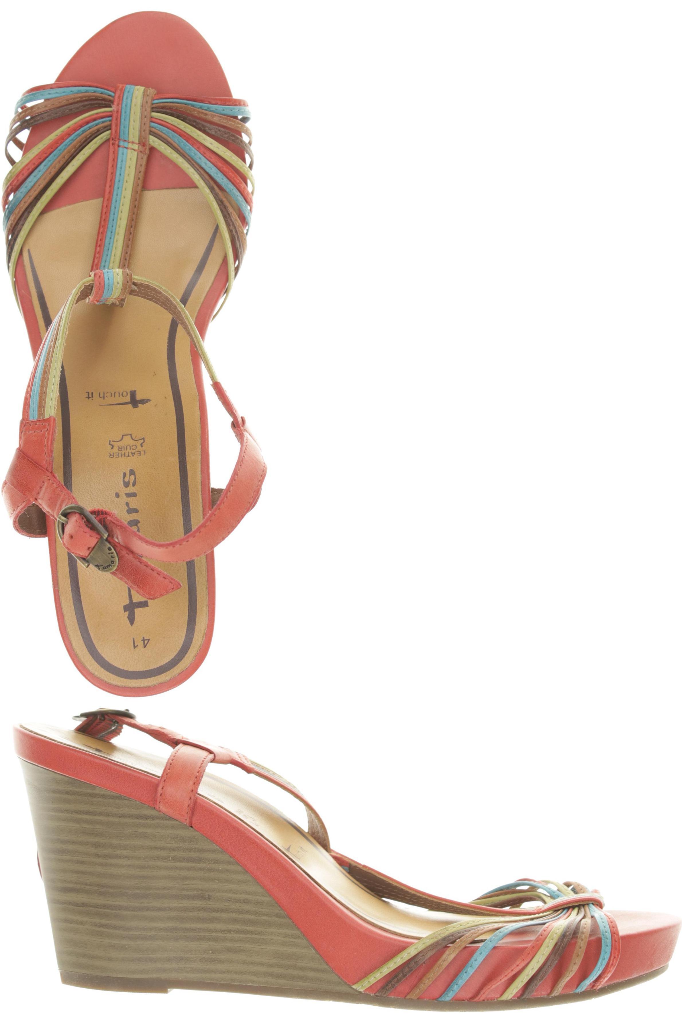 

Tamaris Damen Sandale, rot, Gr. 41