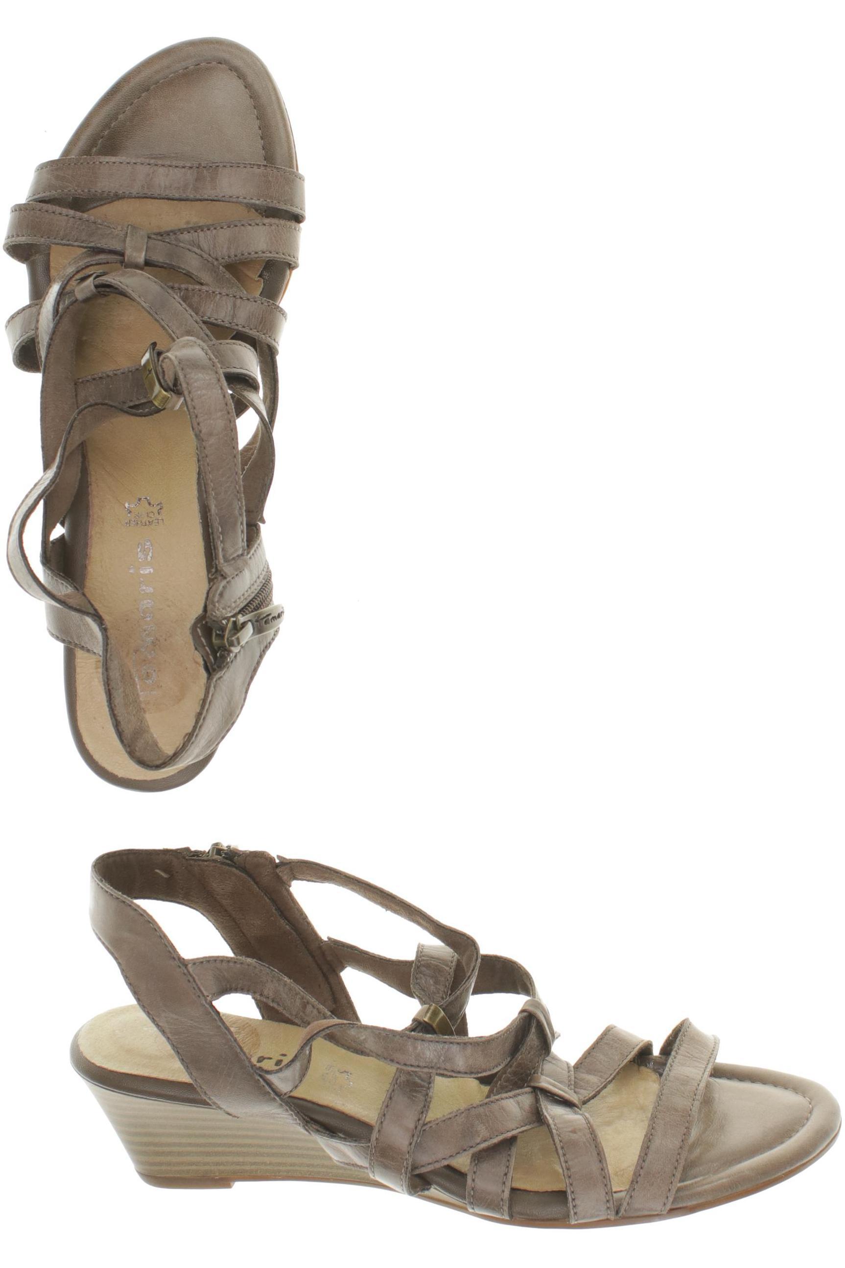 

Tamaris Damen Sandale, braun, Gr. 40