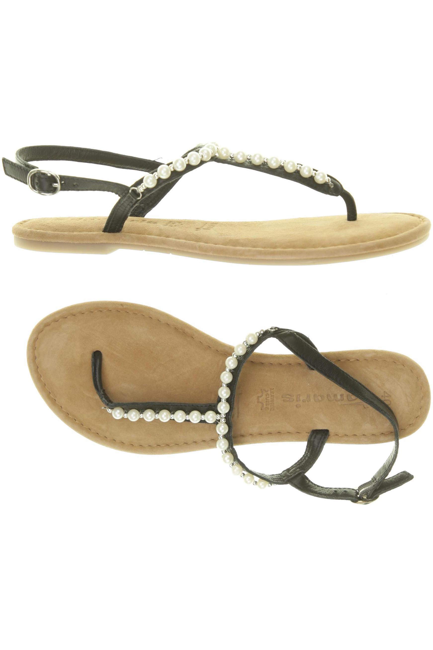 

Tamaris Damen Sandale, schwarz, Gr. 40