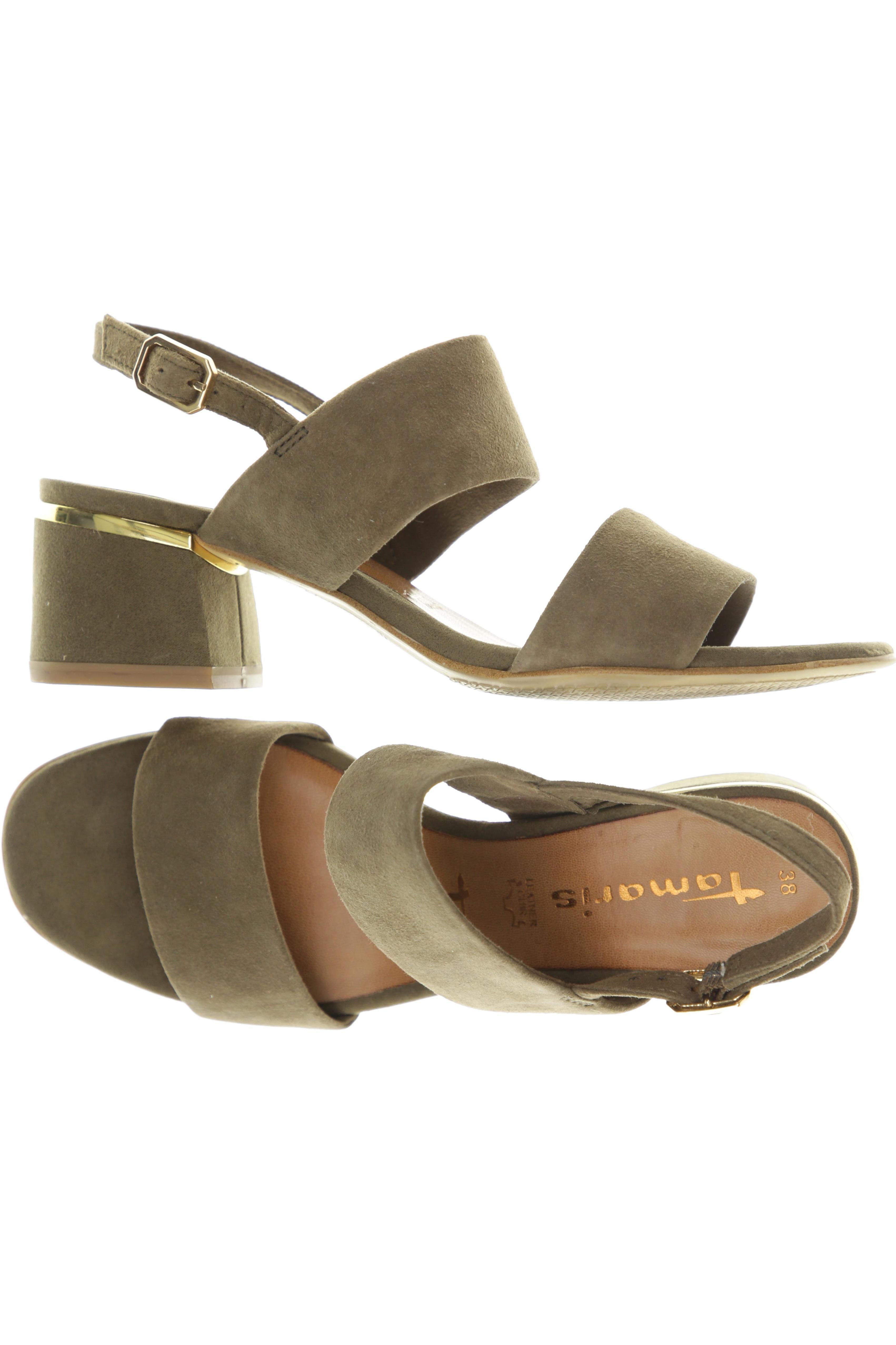 

Tamaris Damen Sandale, grün, Gr. 38