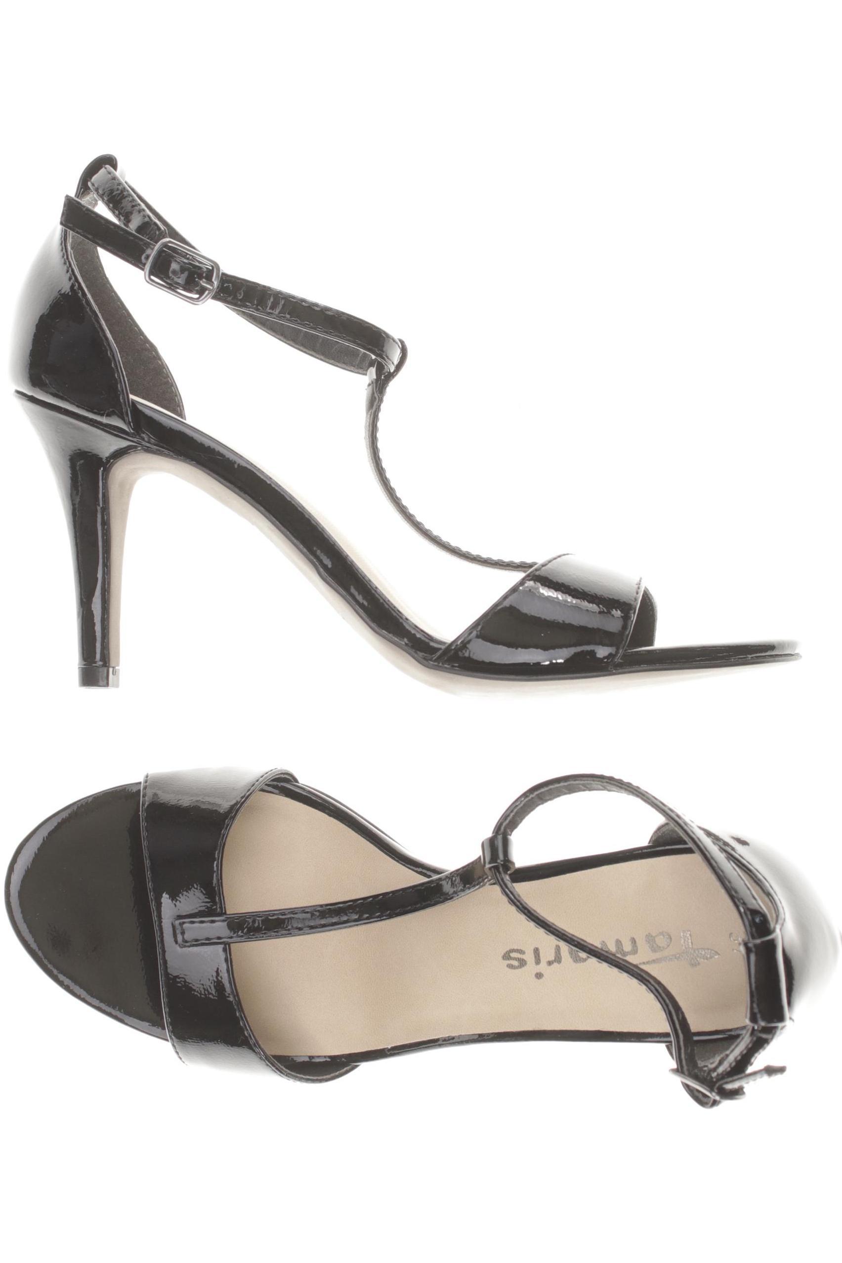 

Tamaris Damen Sandale, schwarz, Gr. 37