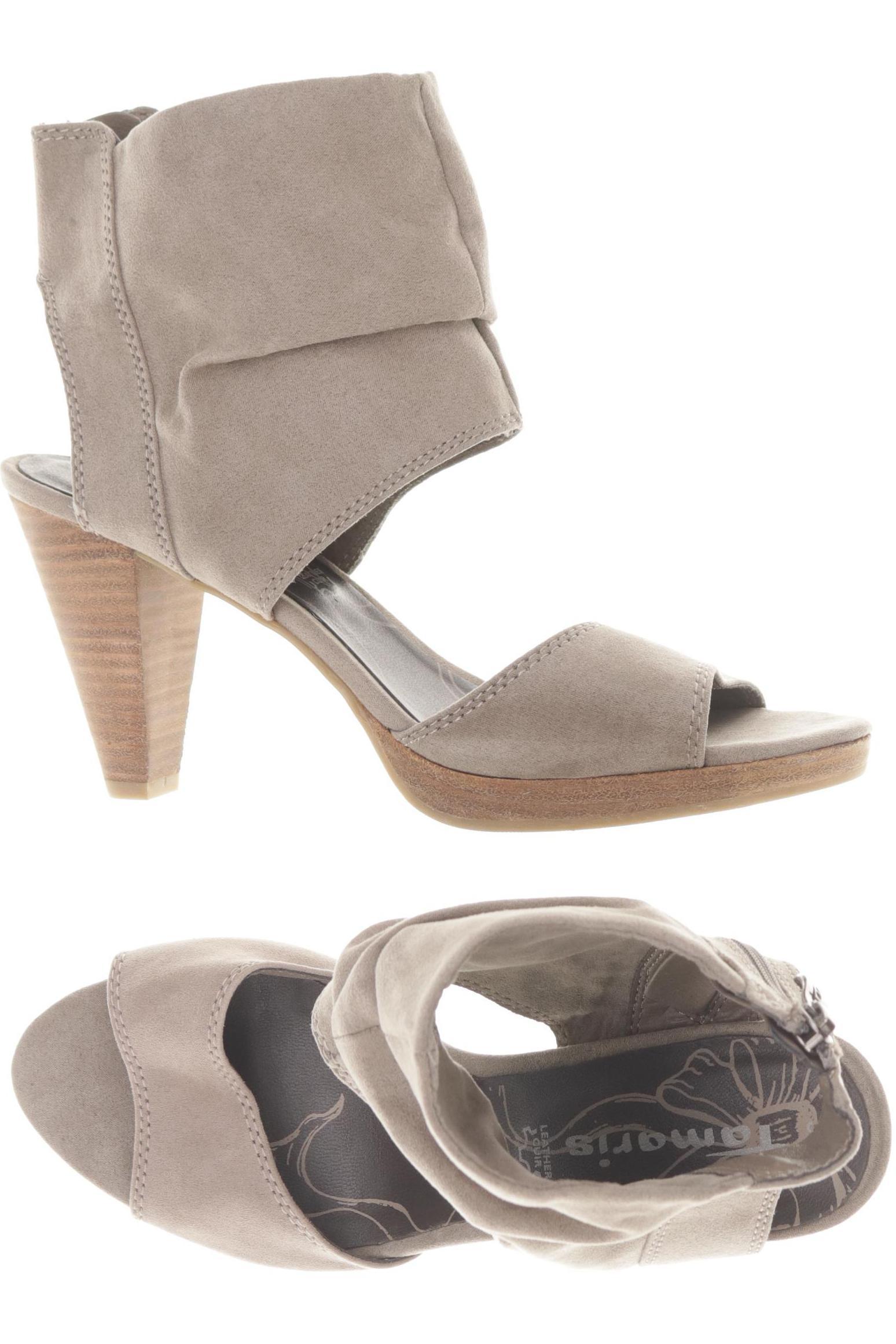 

Tamaris Damen Sandale, beige, Gr. 38