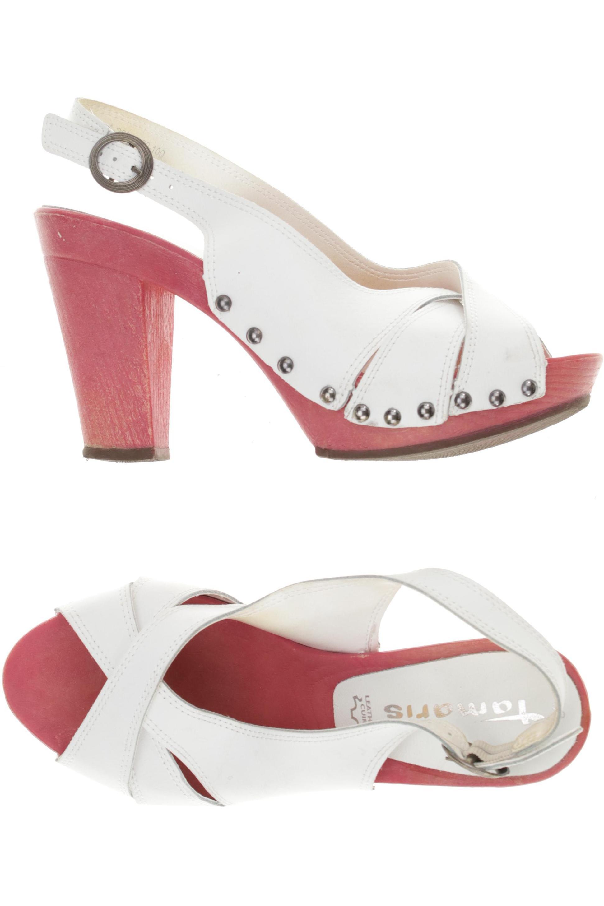 

Tamaris Damen Sandale, weiß, Gr. 38