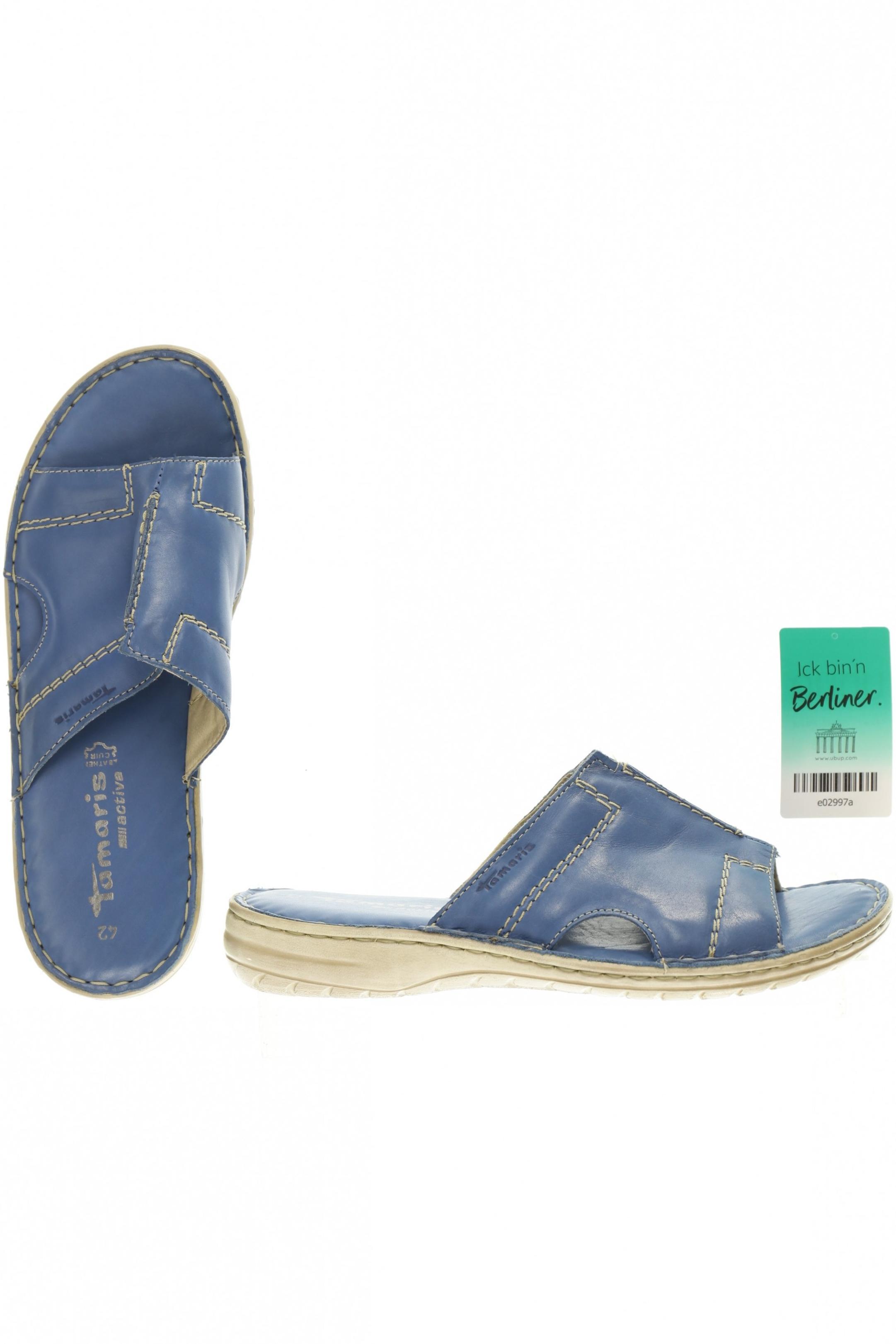

Tamaris Damen Sandale, blau, Gr. 42