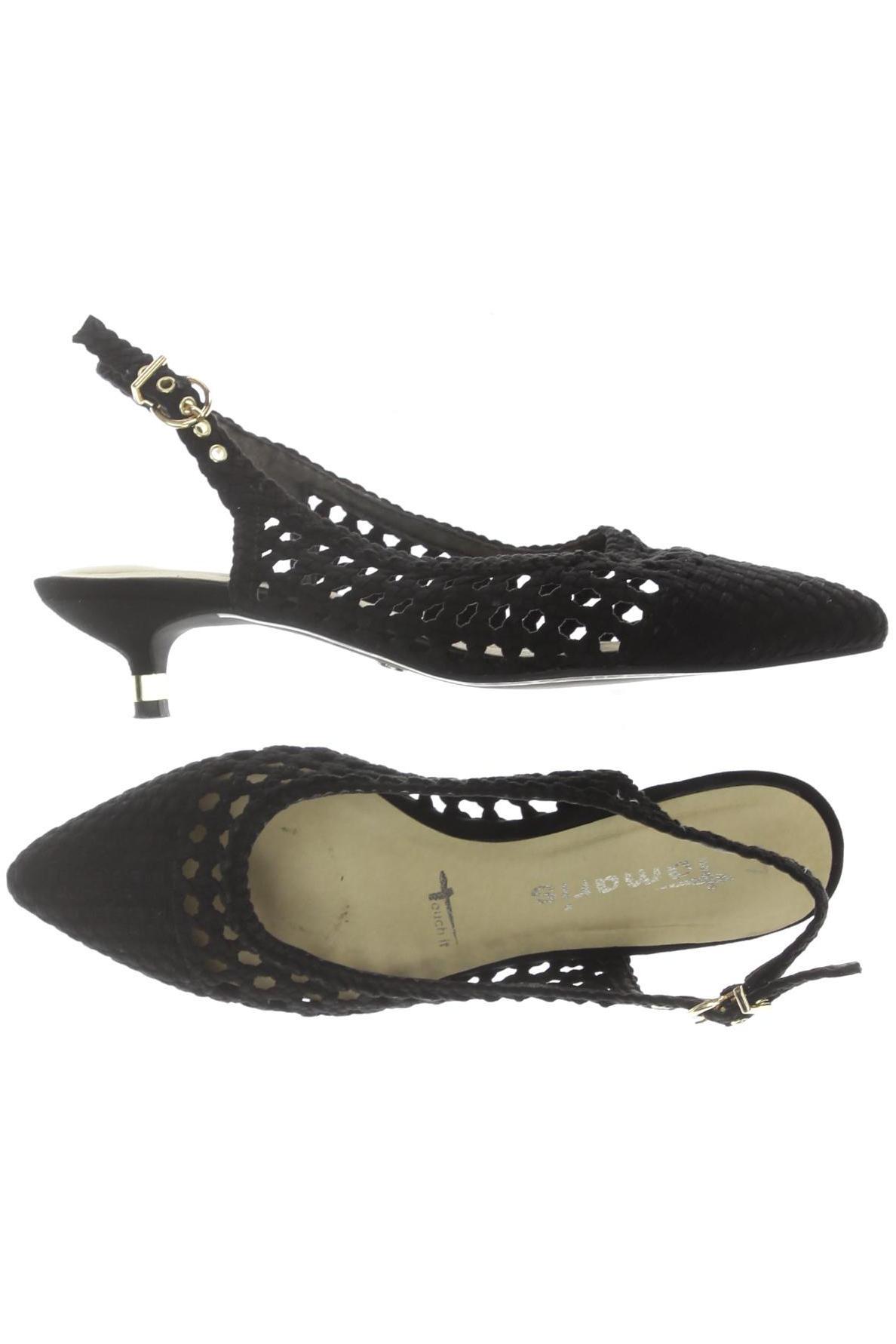 

Tamaris Damen Sandale, schwarz, Gr. 37