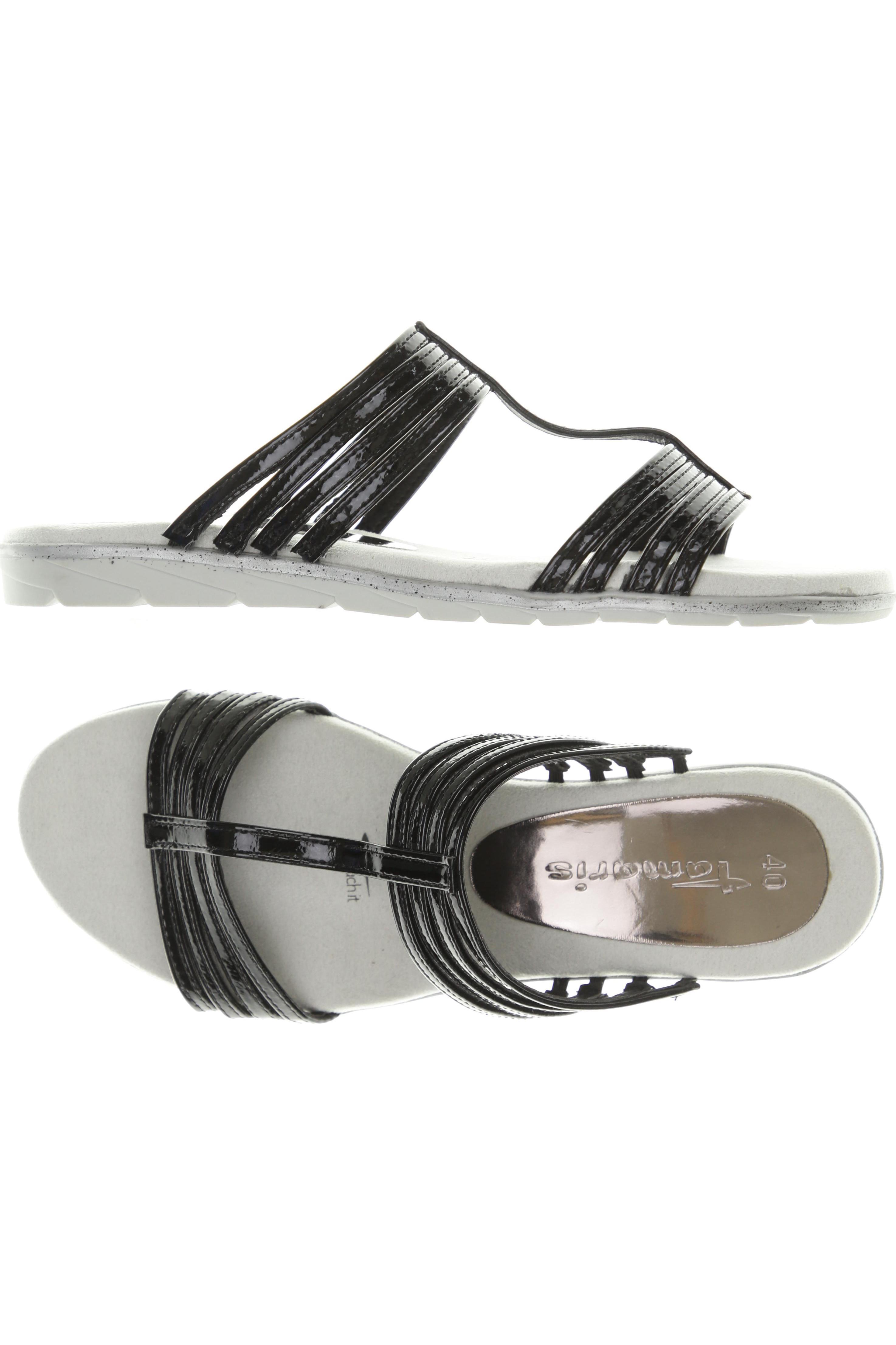 

Tamaris Damen Sandale, schwarz, Gr. 40