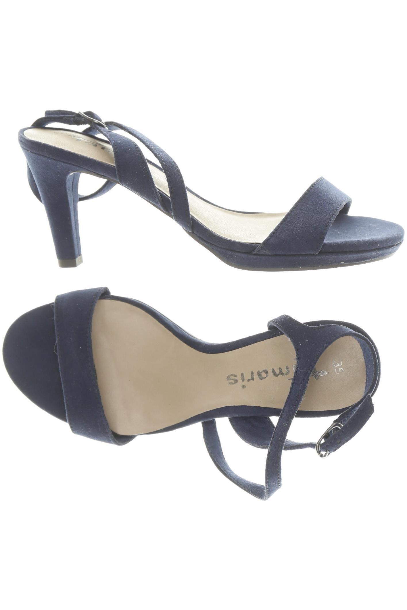 

Tamaris Damen Sandale, blau, Gr. 35