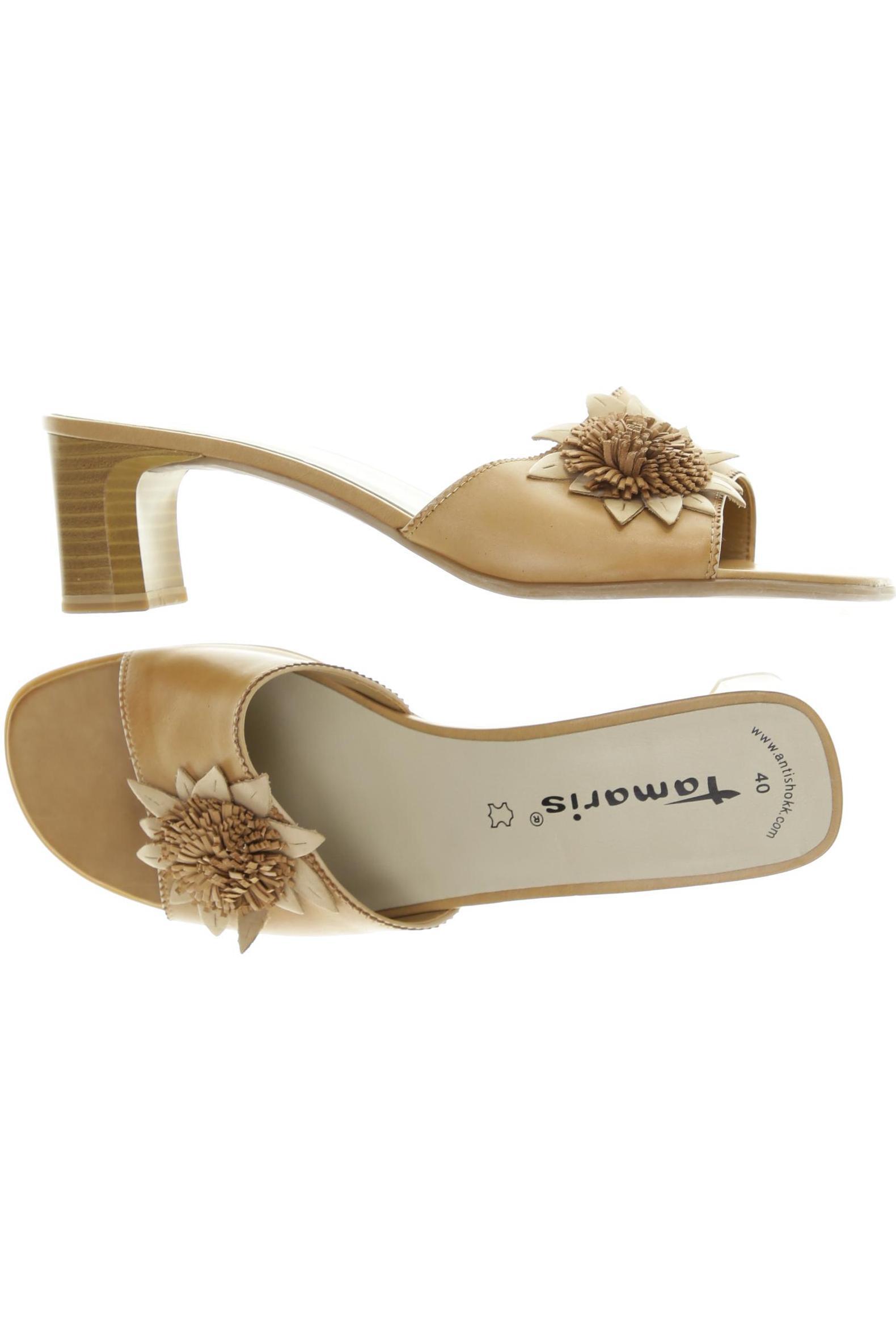 

Tamaris Damen Sandale, beige, Gr. 40