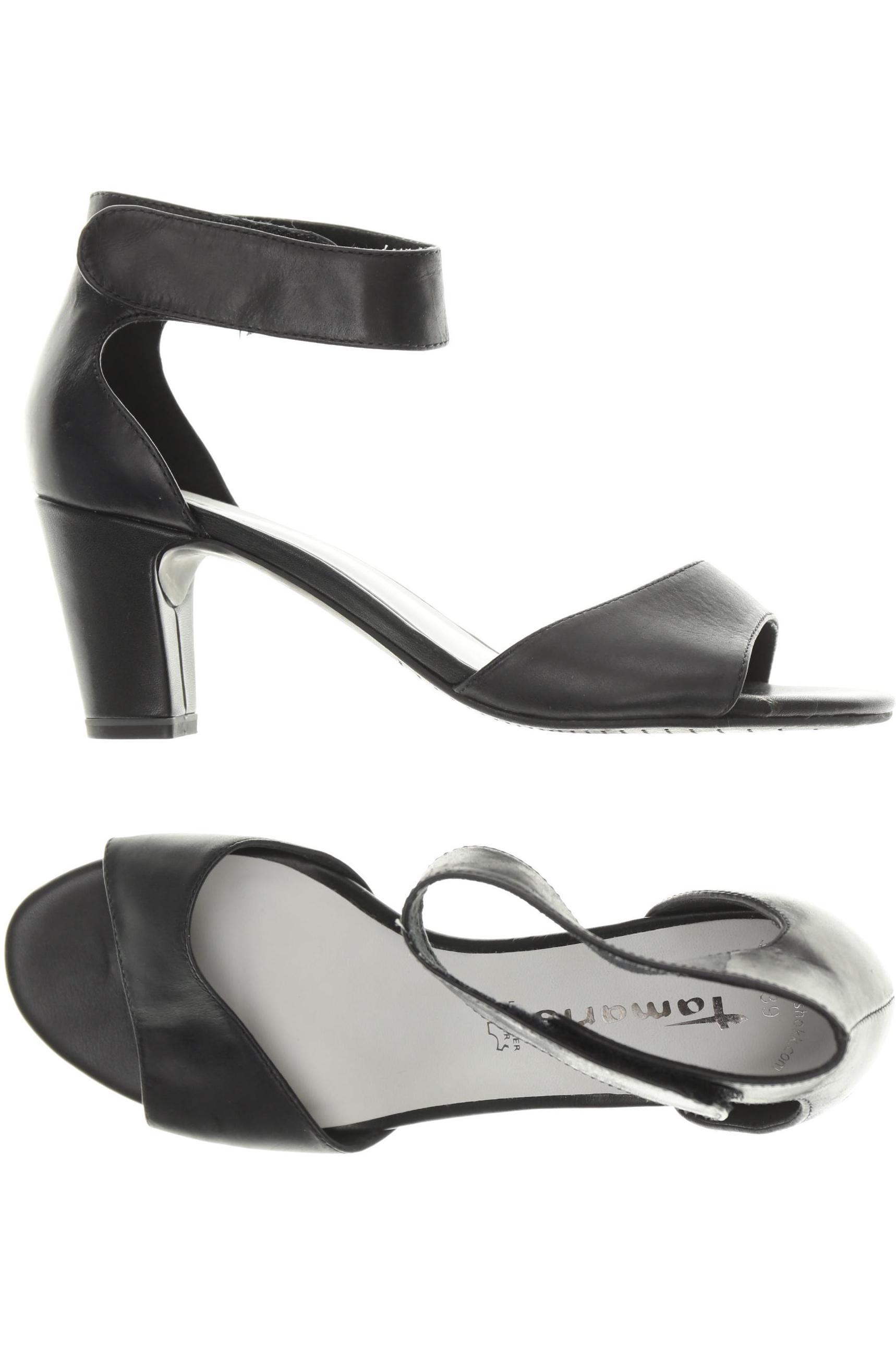 

Tamaris Damen Sandale, schwarz, Gr. 39