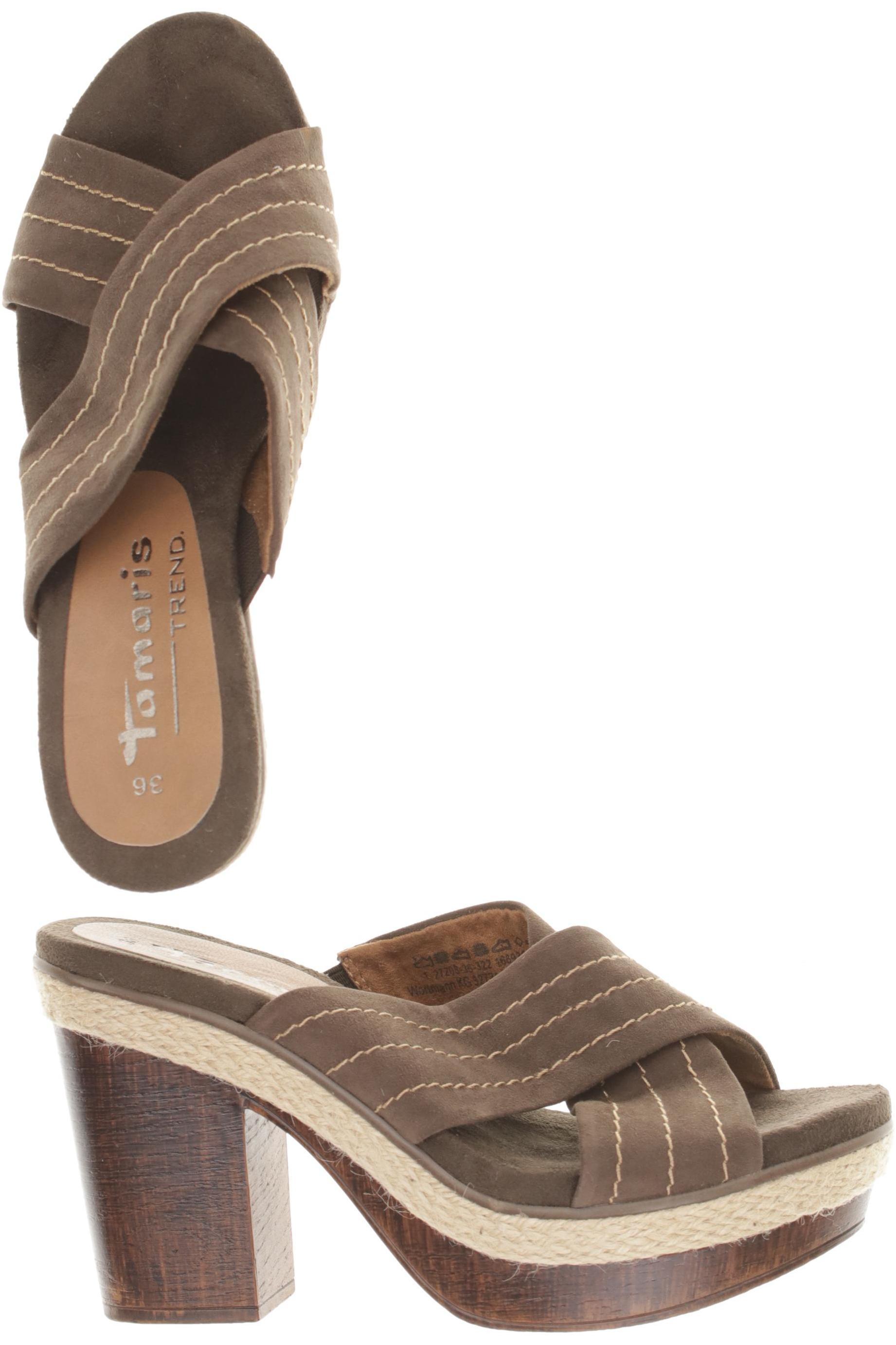 

Tamaris Damen Sandale, braun, Gr. 36