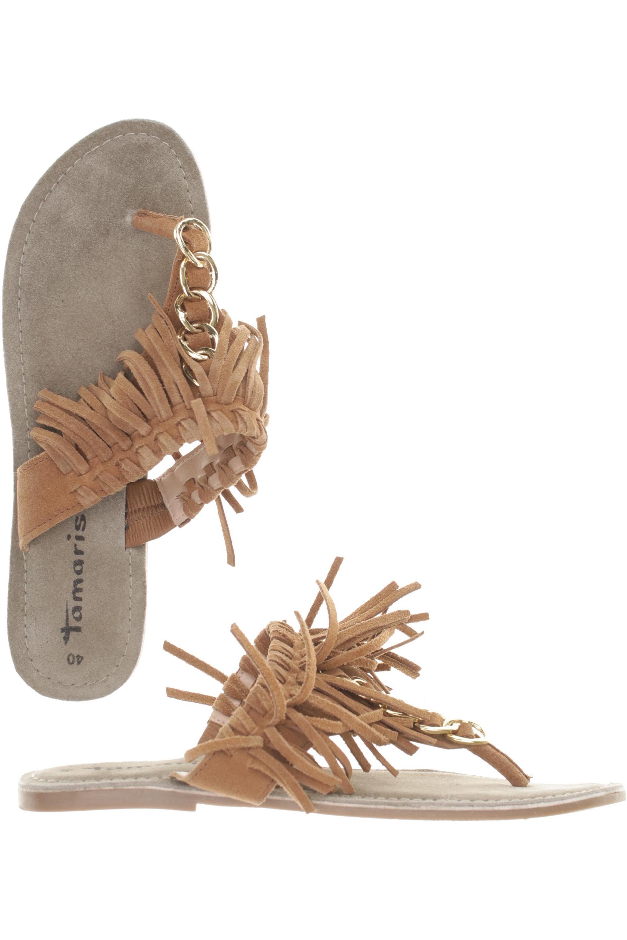 

Tamaris Damen Sandale, braun, Gr. 40