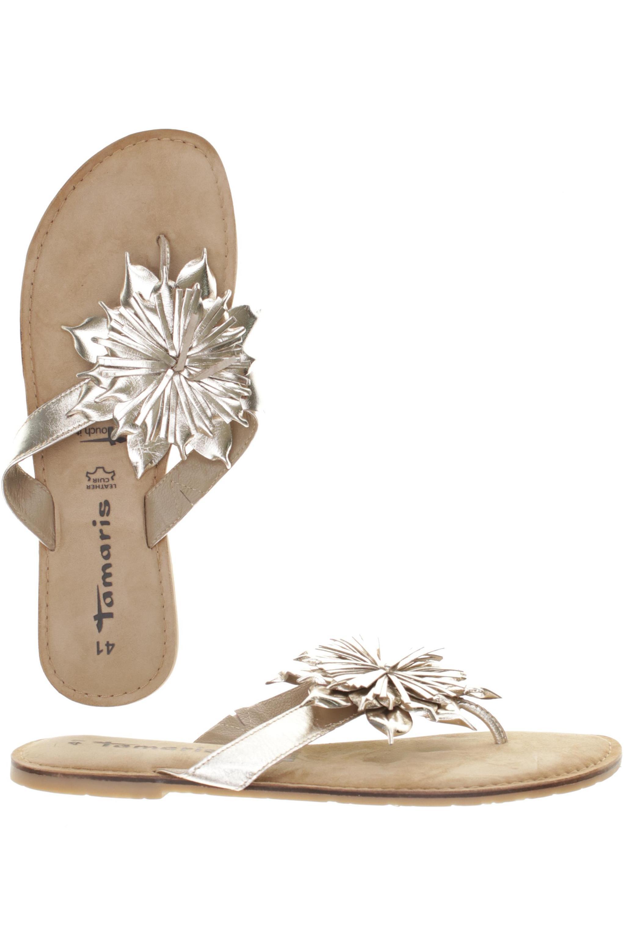 

Tamaris Damen Sandale, silber, Gr. 41