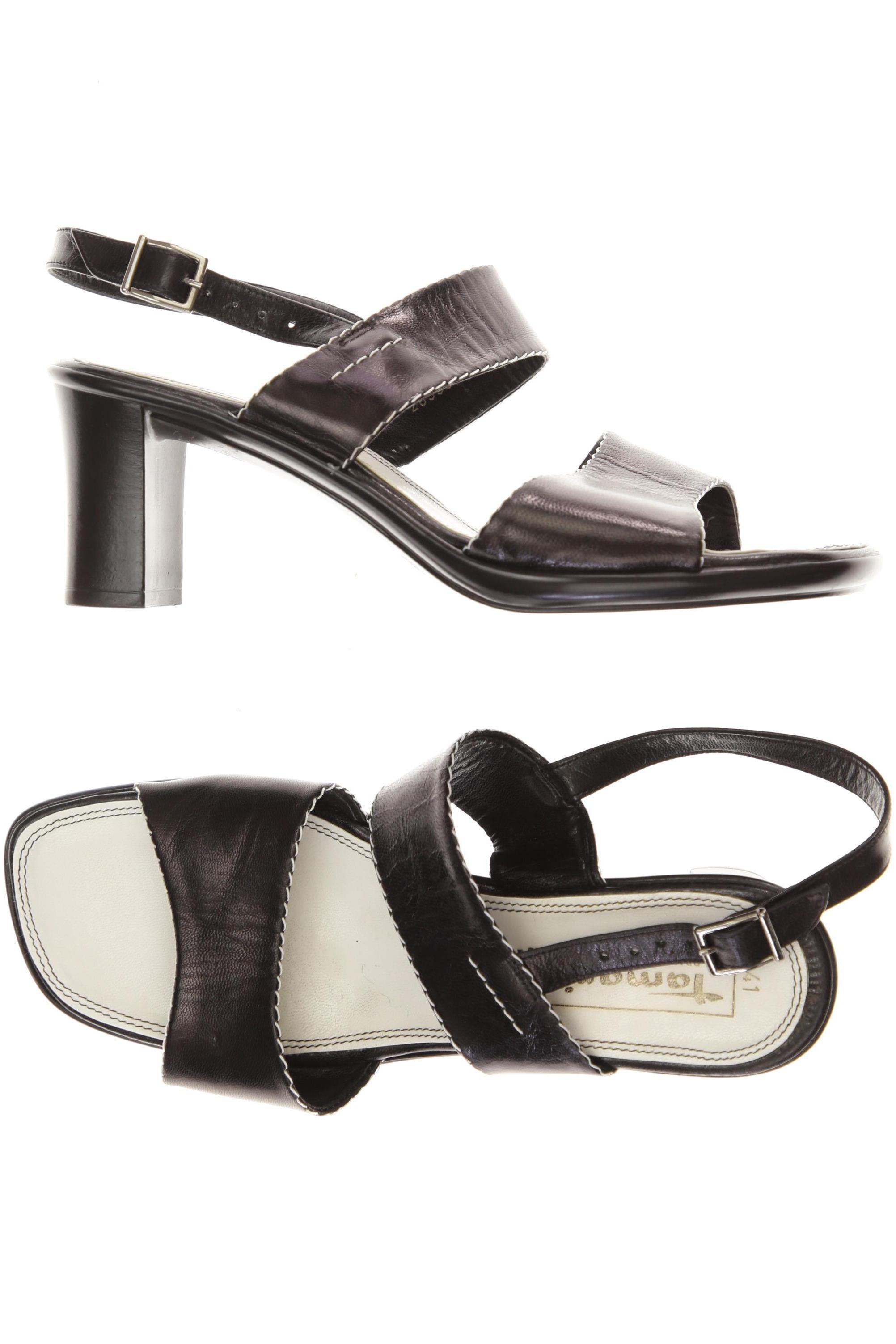 

Tamaris Damen Sandale, schwarz, Gr. 41