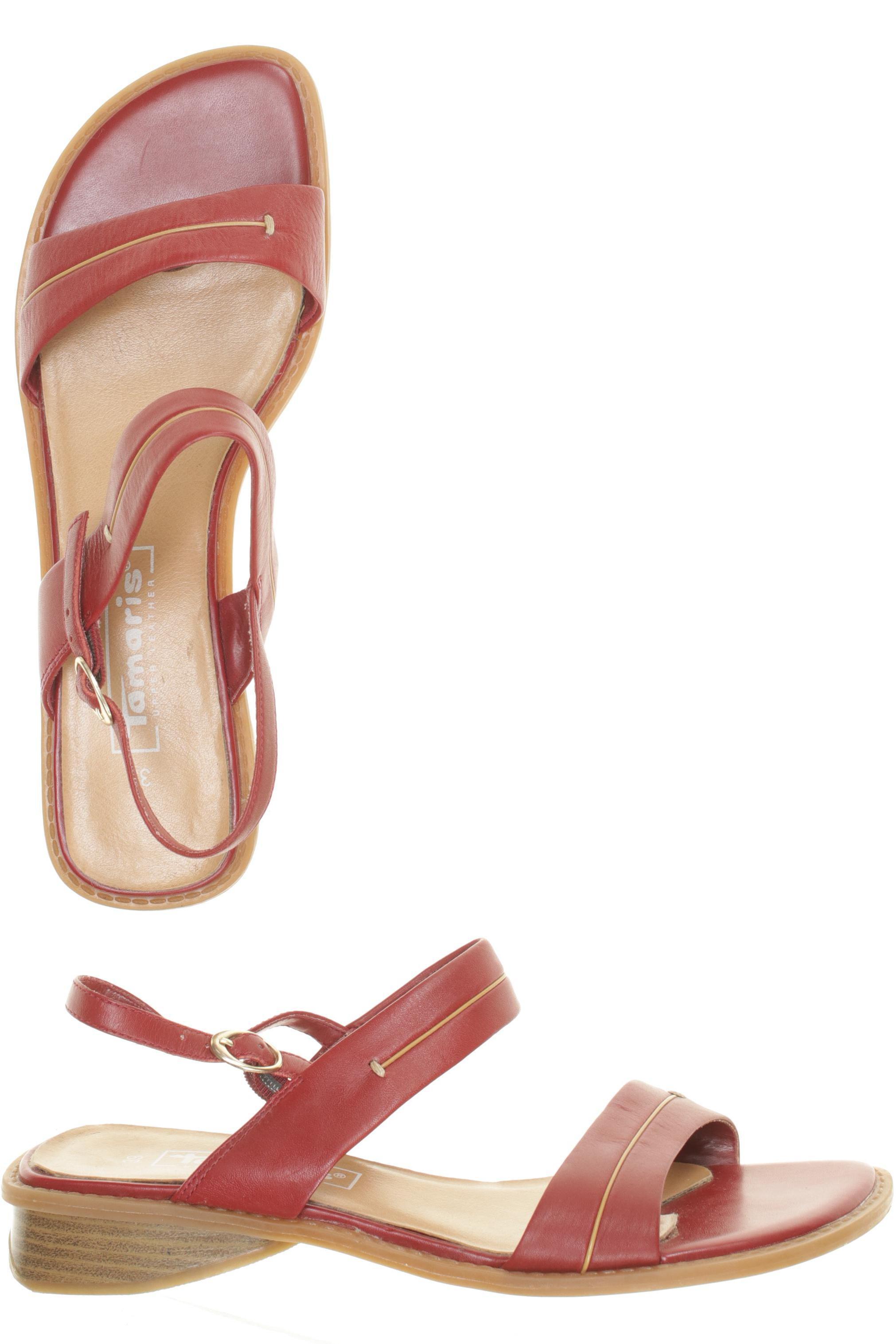 

Tamaris Damen Sandale, rot, Gr. 39