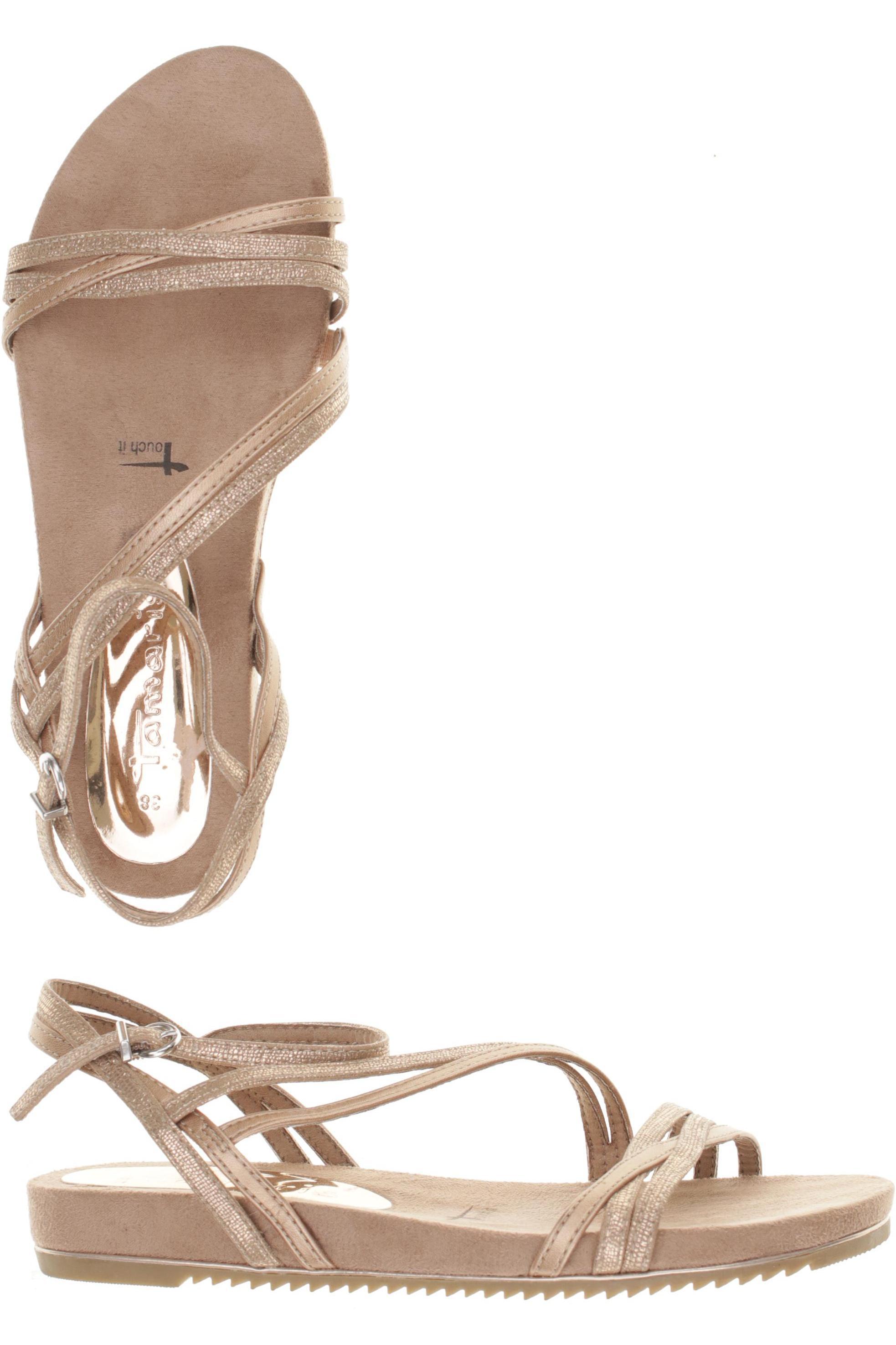 

Tamaris Damen Sandale, beige, Gr. 38