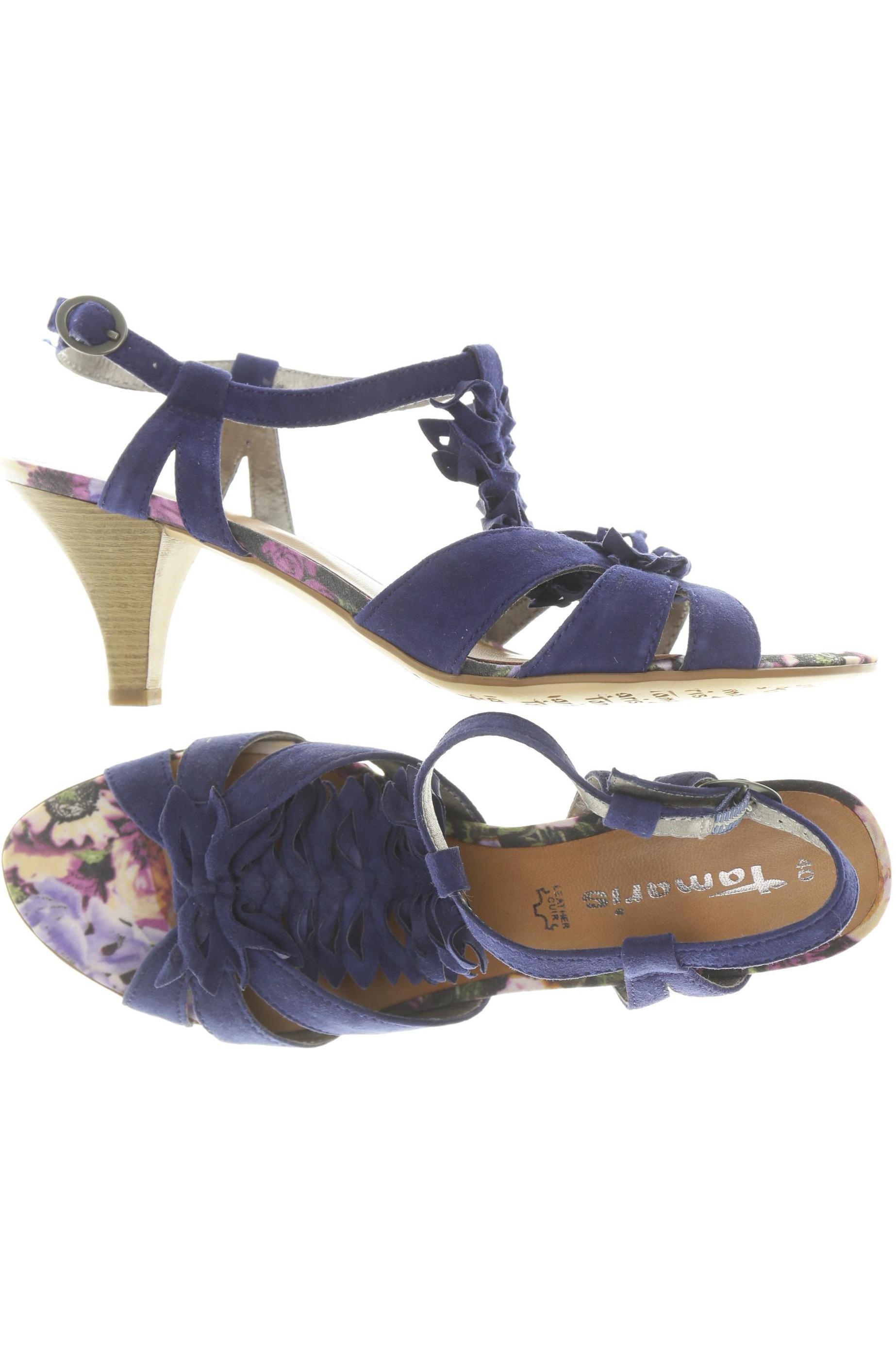 

Tamaris Damen Sandale, blau, Gr. 40