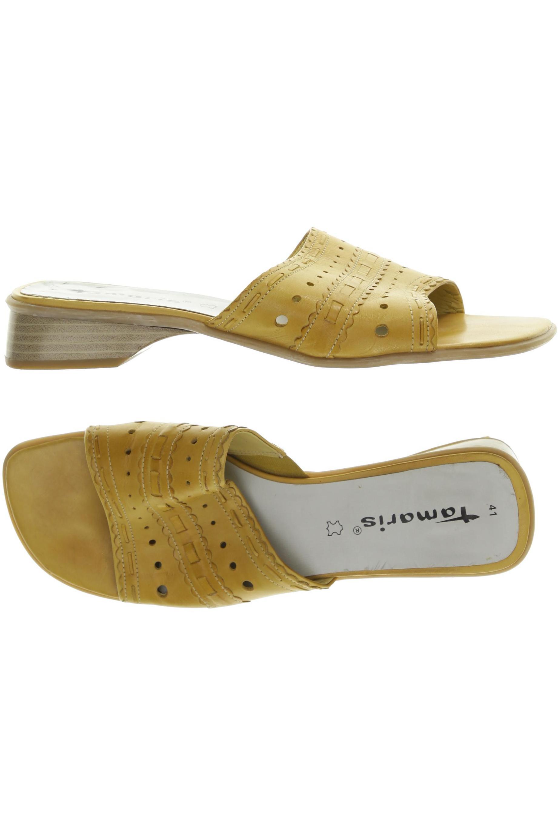 

Tamaris Damen Sandale, gelb, Gr. 41