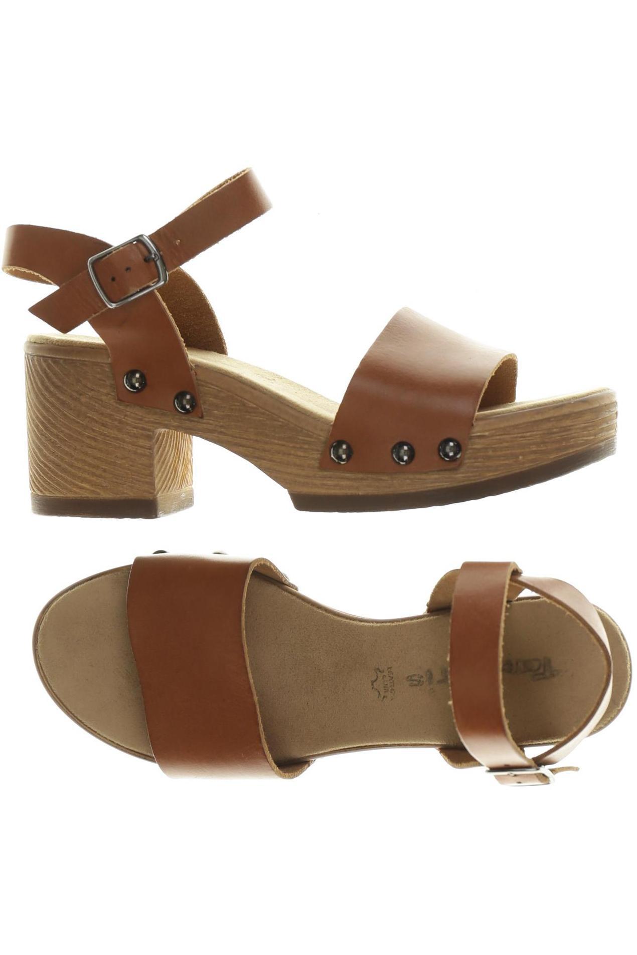 

Tamaris Damen Sandale, braun, Gr. 39