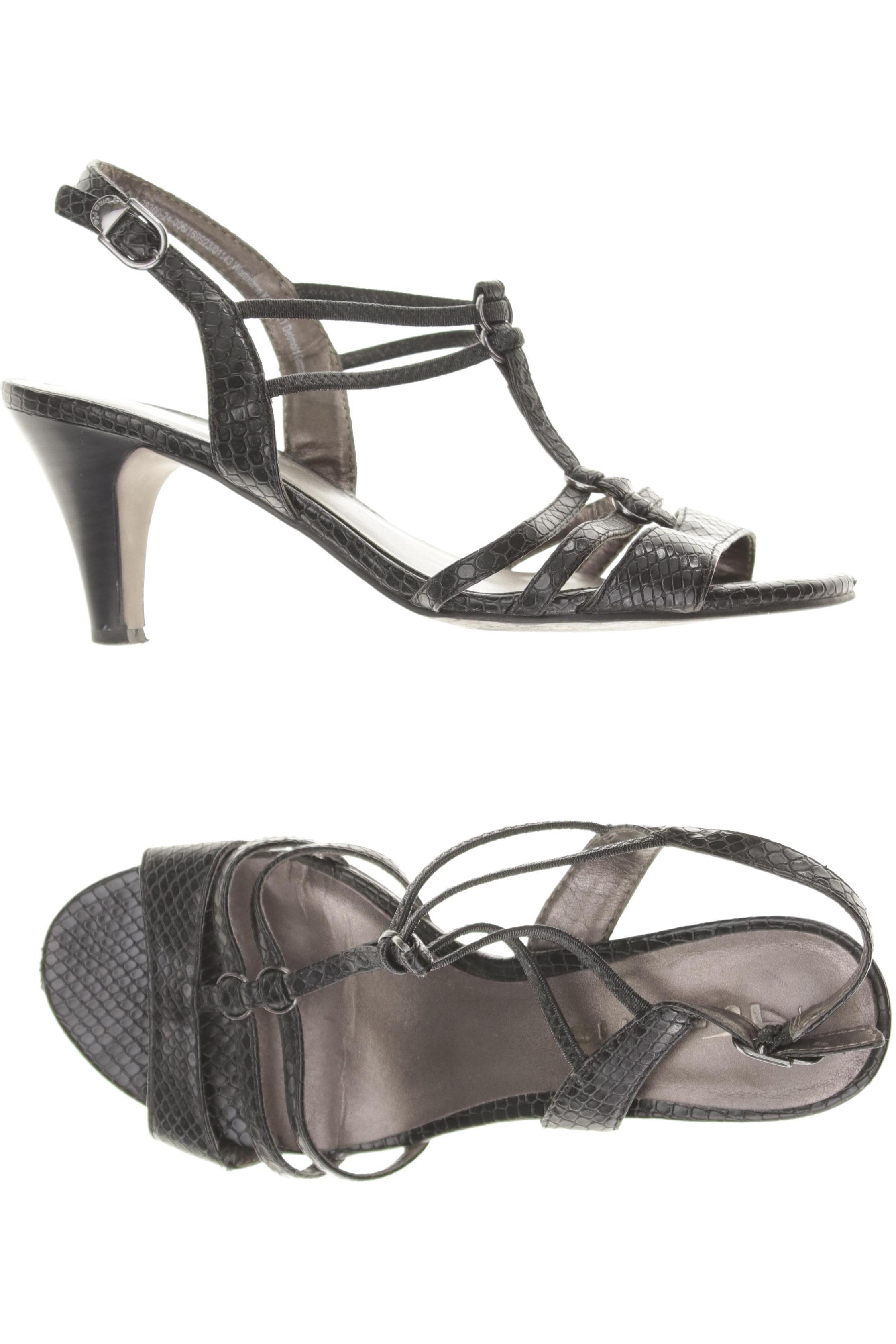 

Tamaris Damen Sandale, schwarz, Gr. 38
