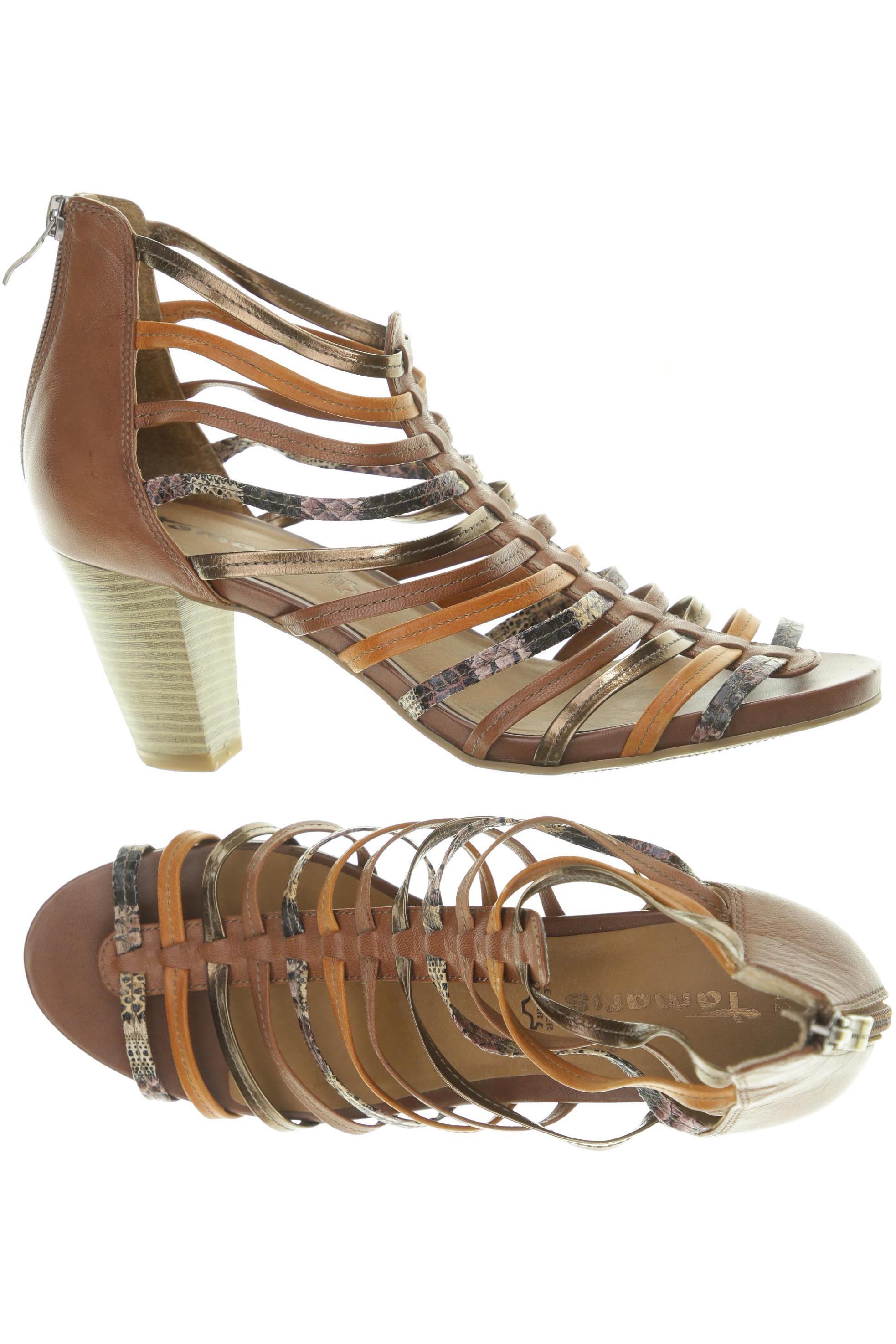 

Tamaris Damen Sandale, braun, Gr. 42