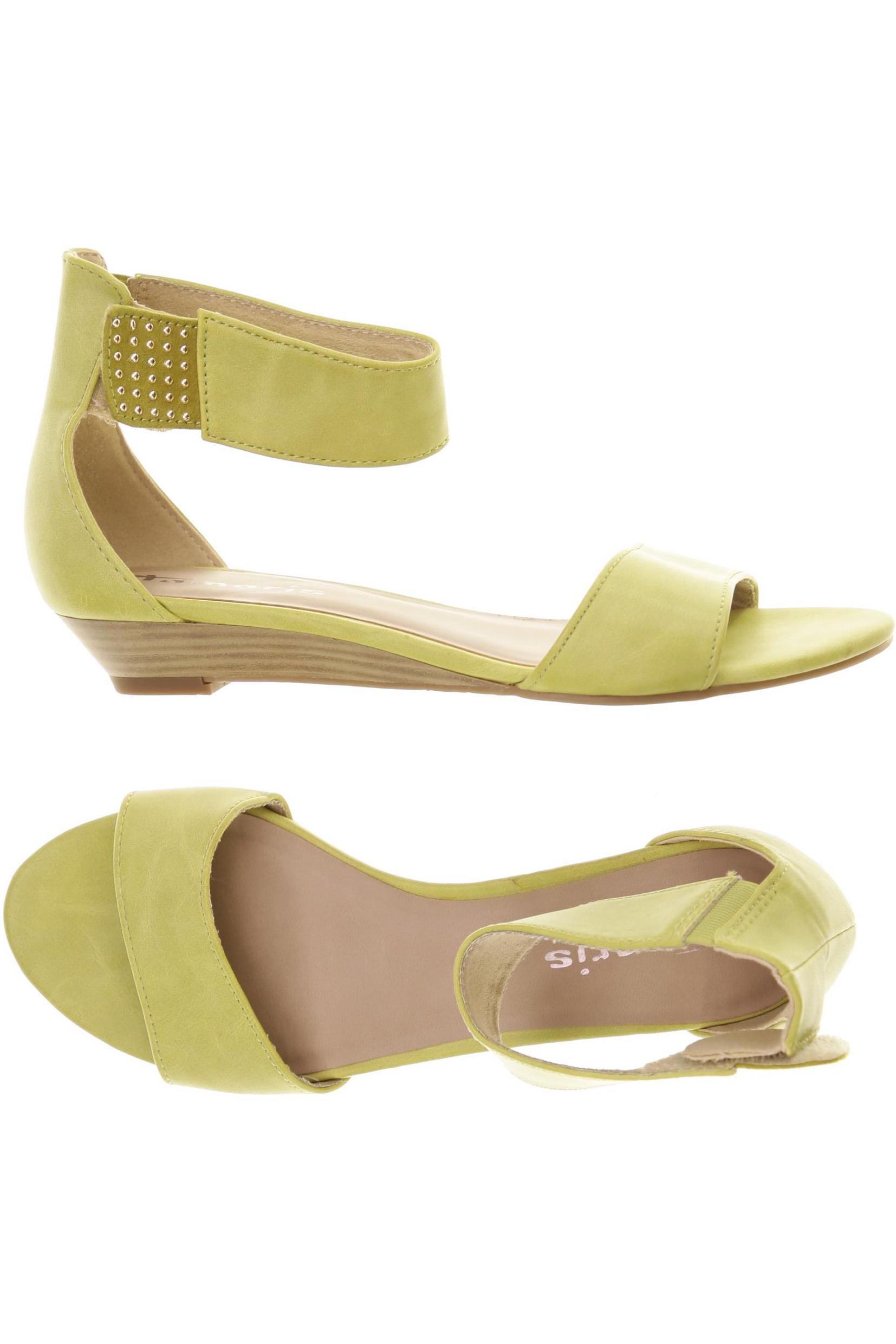 

Tamaris Damen Sandale, grün, Gr. 38