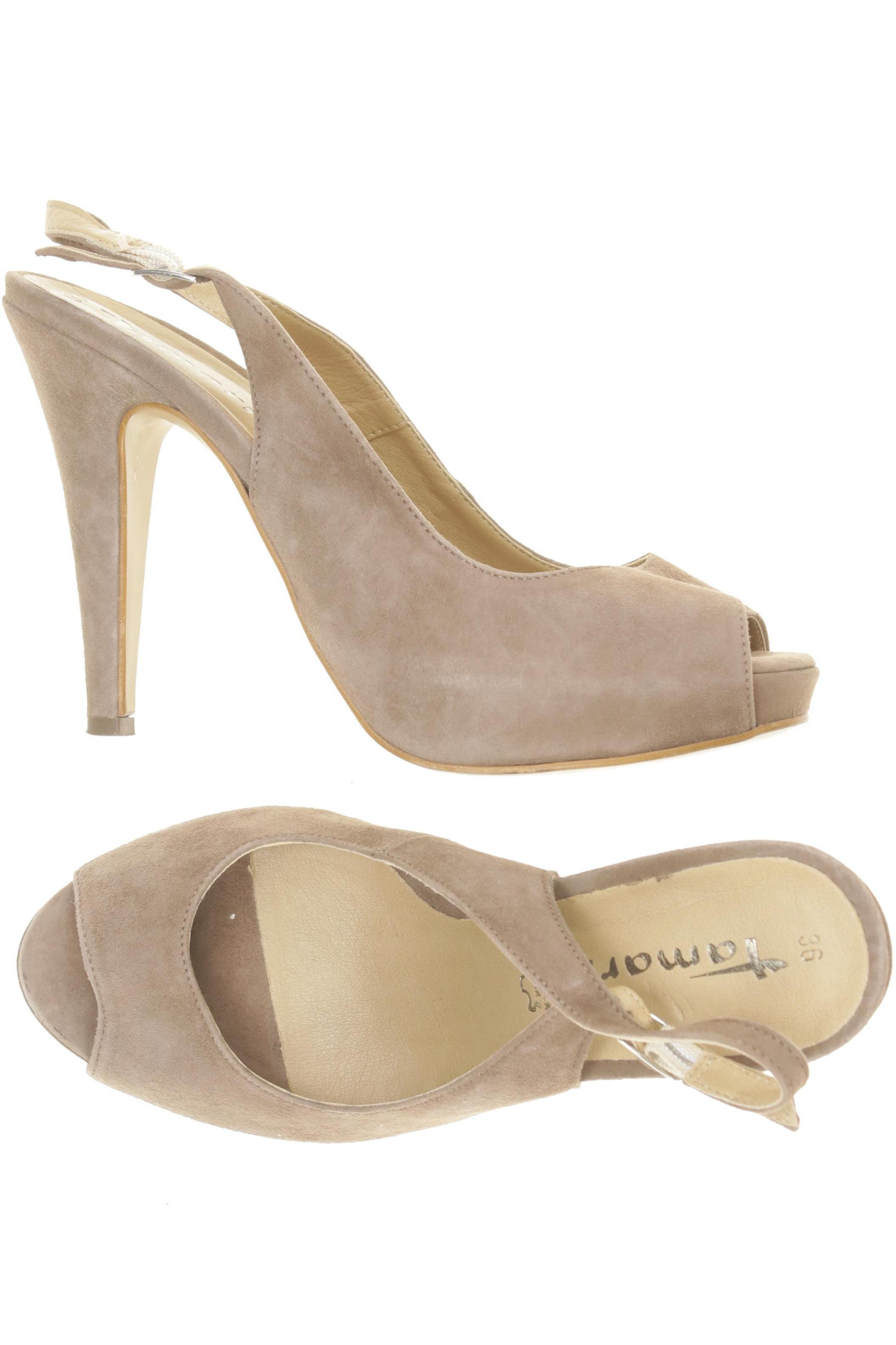 

Tamaris Damen Sandale, beige, Gr. 36