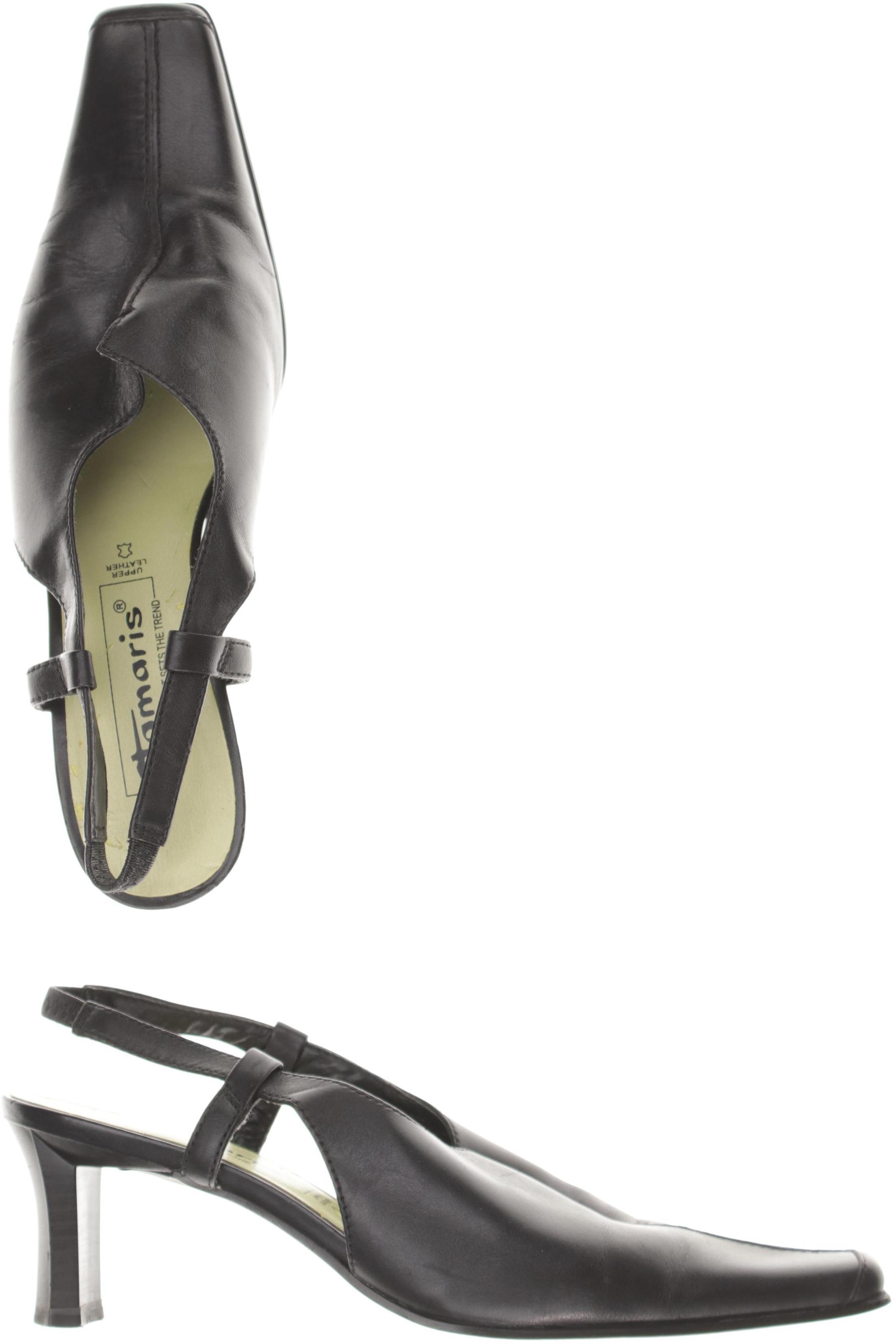 

Tamaris Damen Sandale, schwarz, Gr. 37