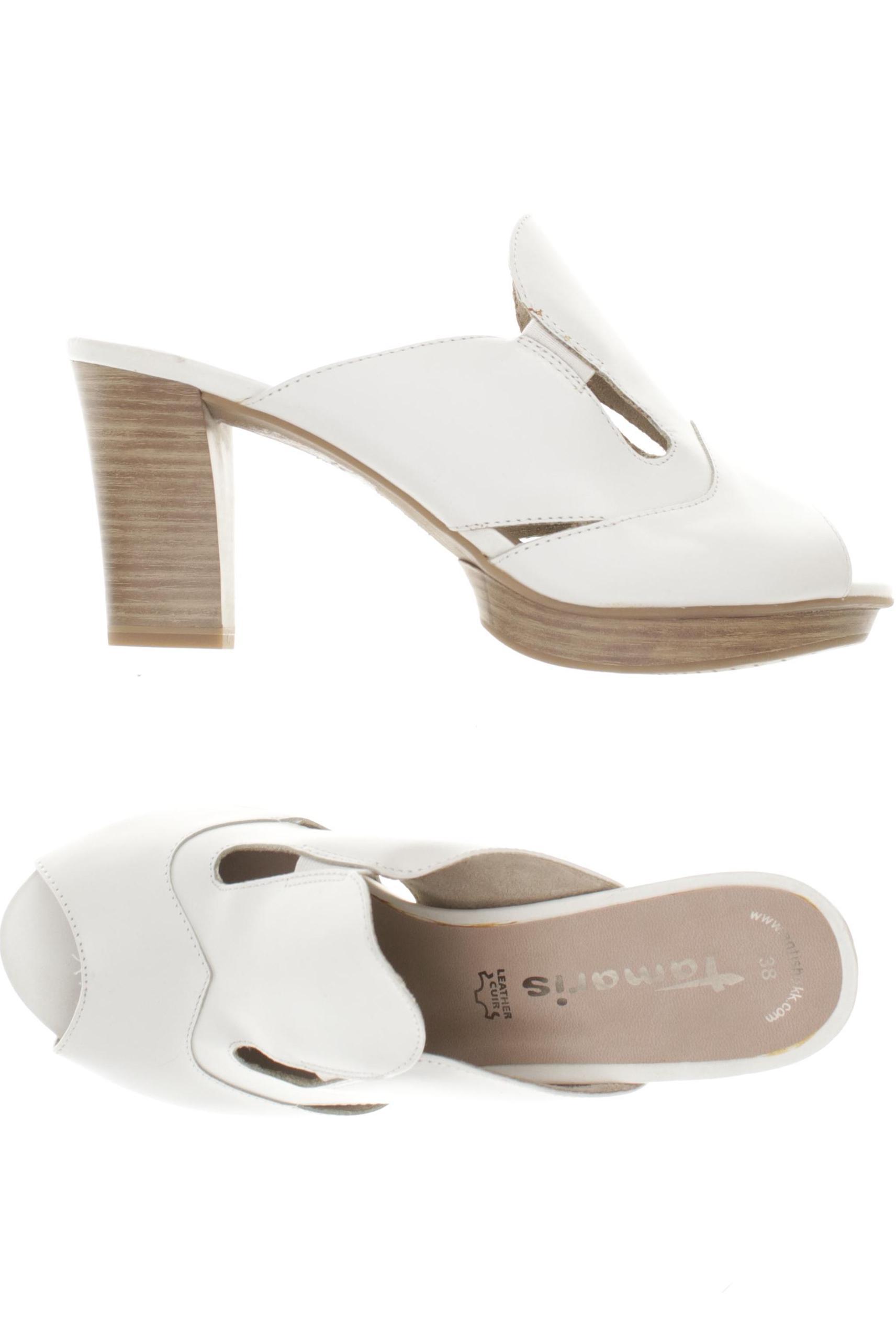 

Tamaris Damen Sandale, weiß, Gr. 38