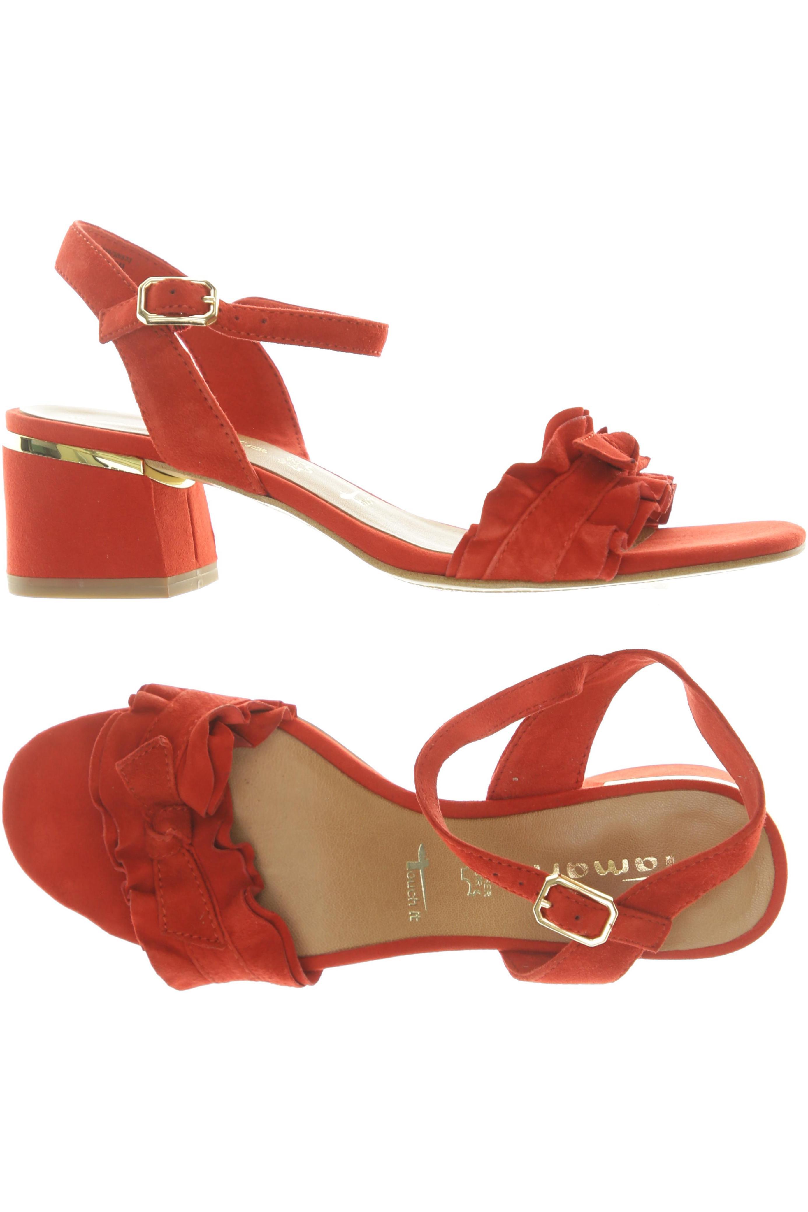 

Tamaris Damen Sandale, rot, Gr. 39