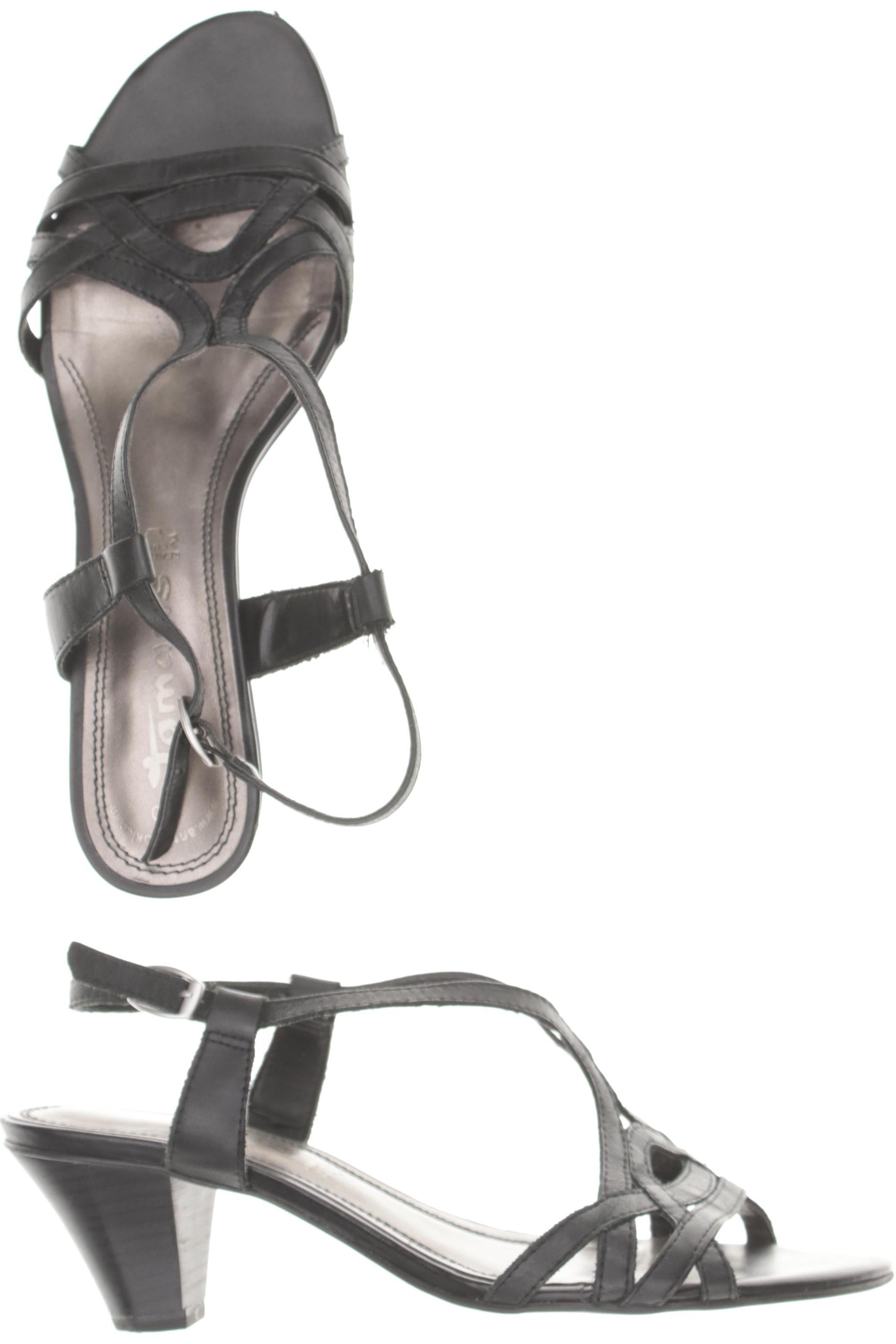 

Tamaris Damen Sandale, schwarz, Gr. 40