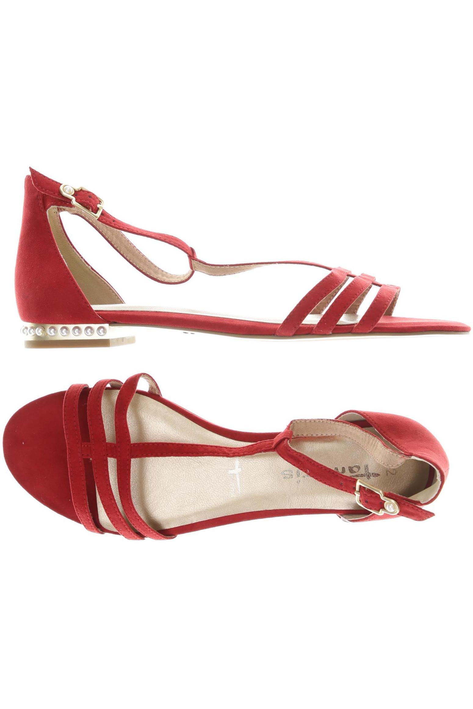 

Tamaris Damen Sandale, rot, Gr. 42