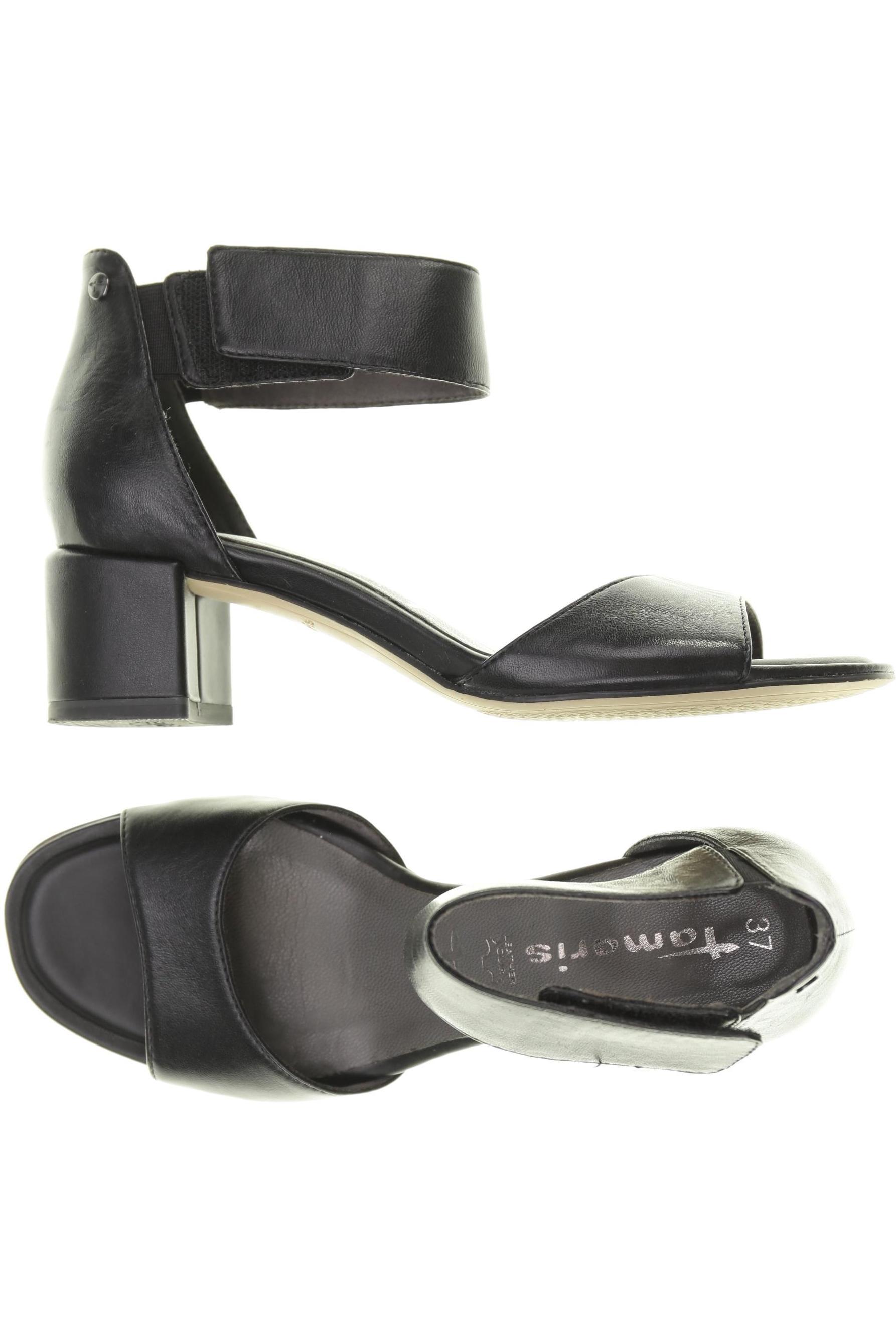 

Tamaris Damen Sandale, schwarz, Gr. 37