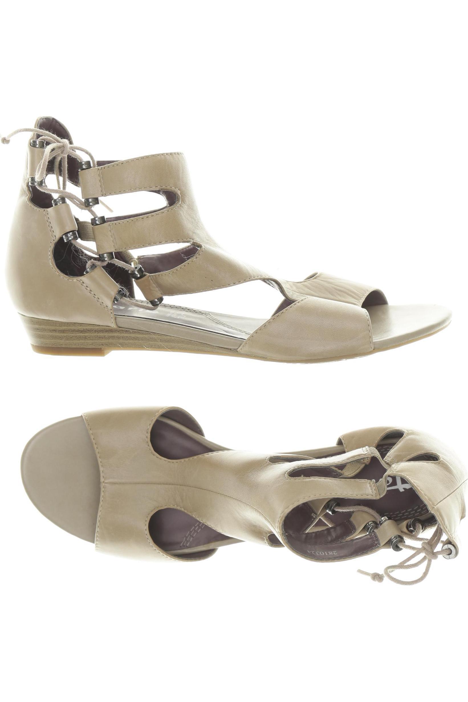 

Tamaris Damen Sandale, beige, Gr. 38