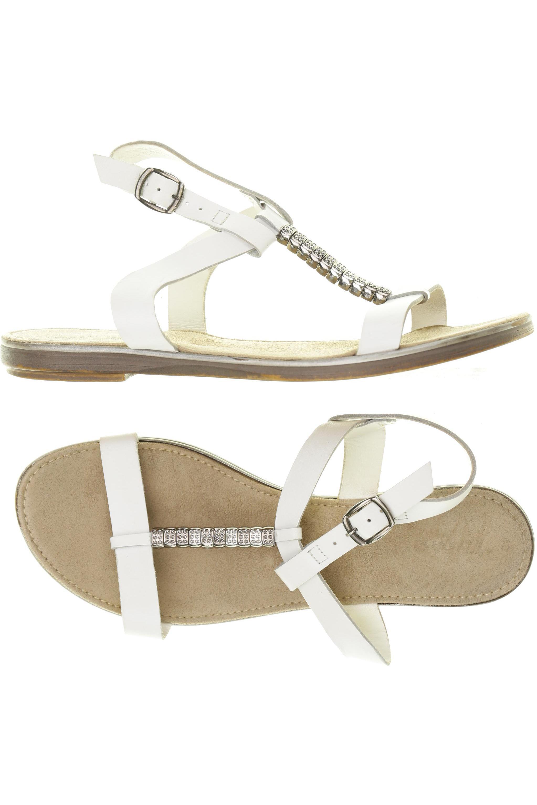 

Tamaris Damen Sandale, weiß, Gr. 40