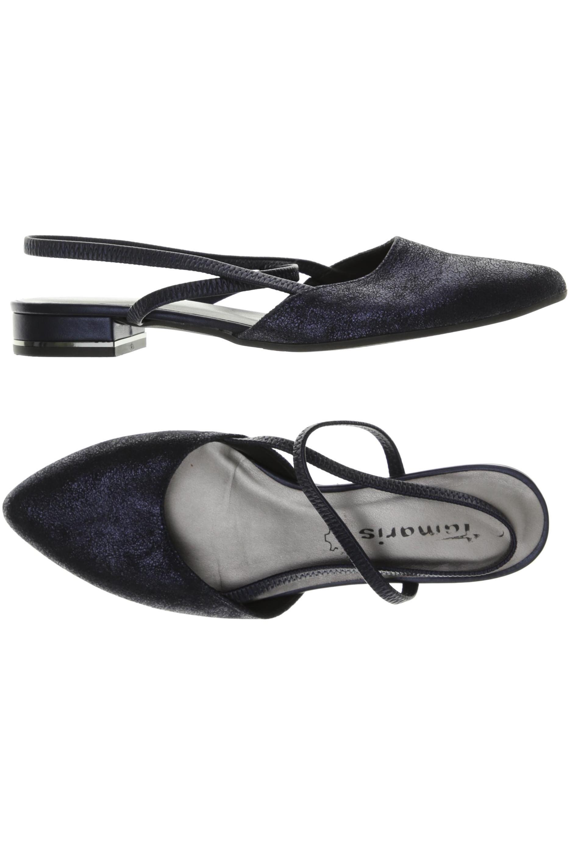 

Tamaris Damen Sandale, blau, Gr. 39