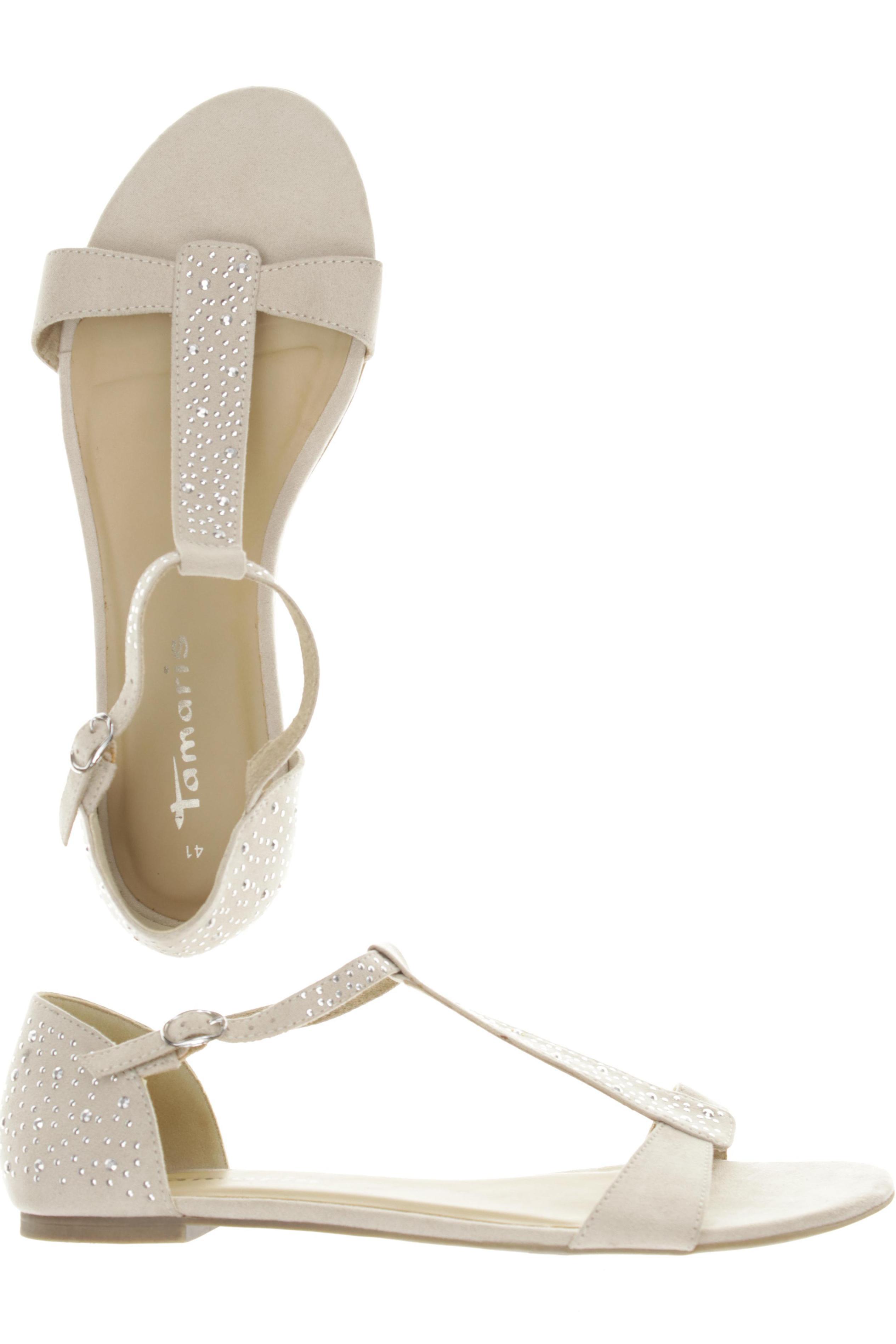

Tamaris Damen Sandale, beige, Gr. 41