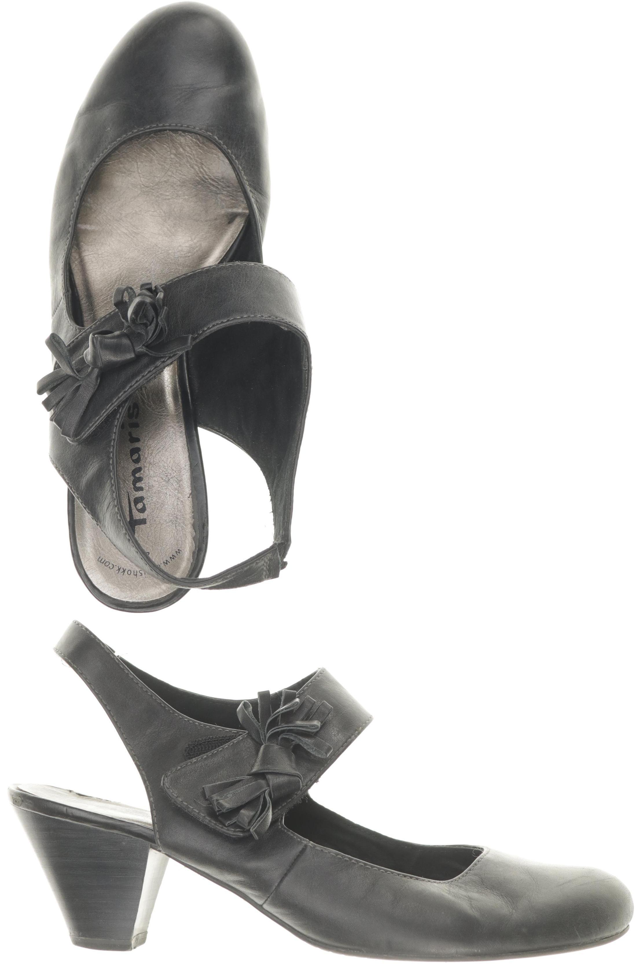 

Tamaris Damen Sandale, schwarz, Gr. 42