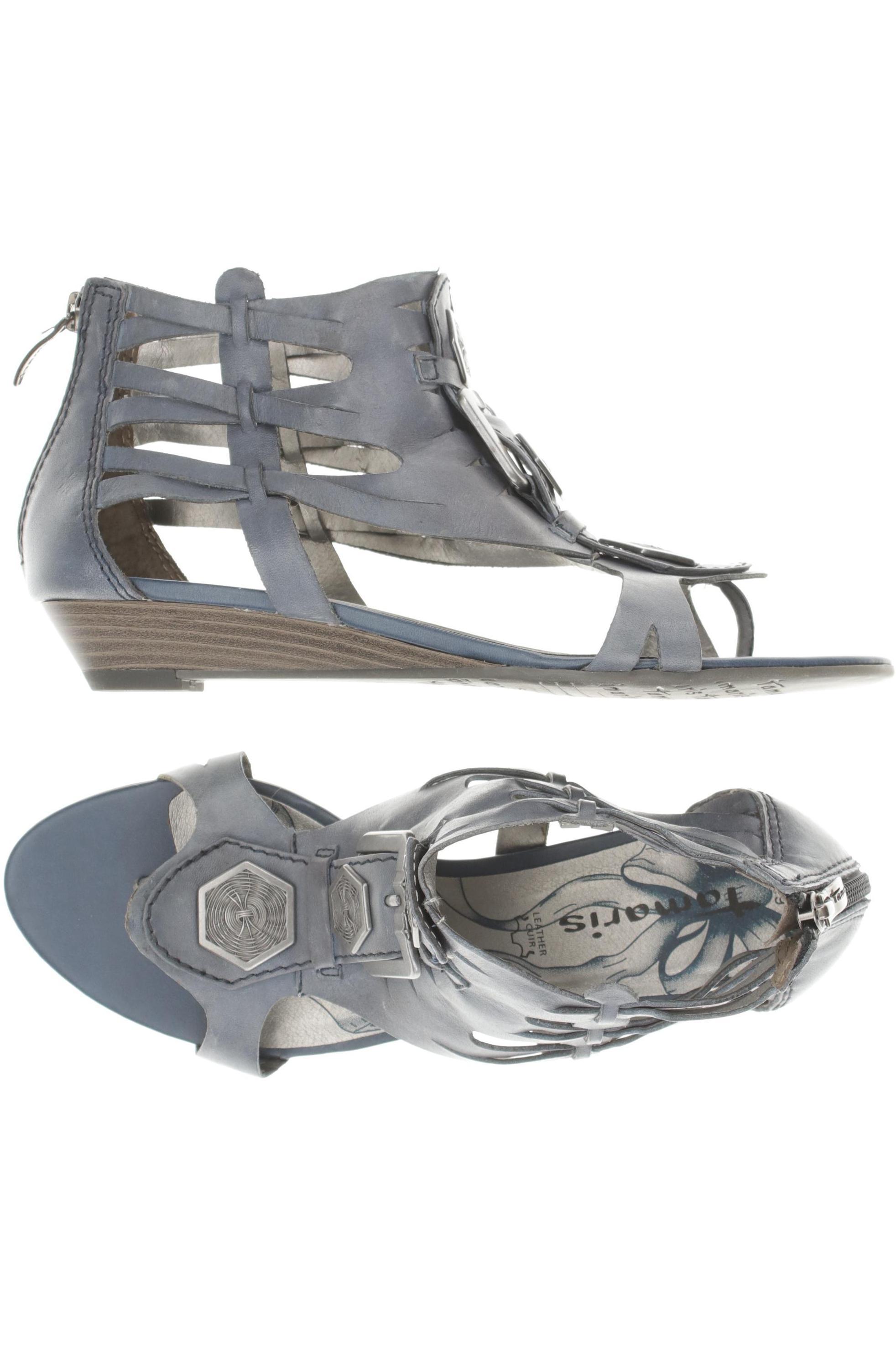 

Tamaris Damen Sandale, grau, Gr. 39