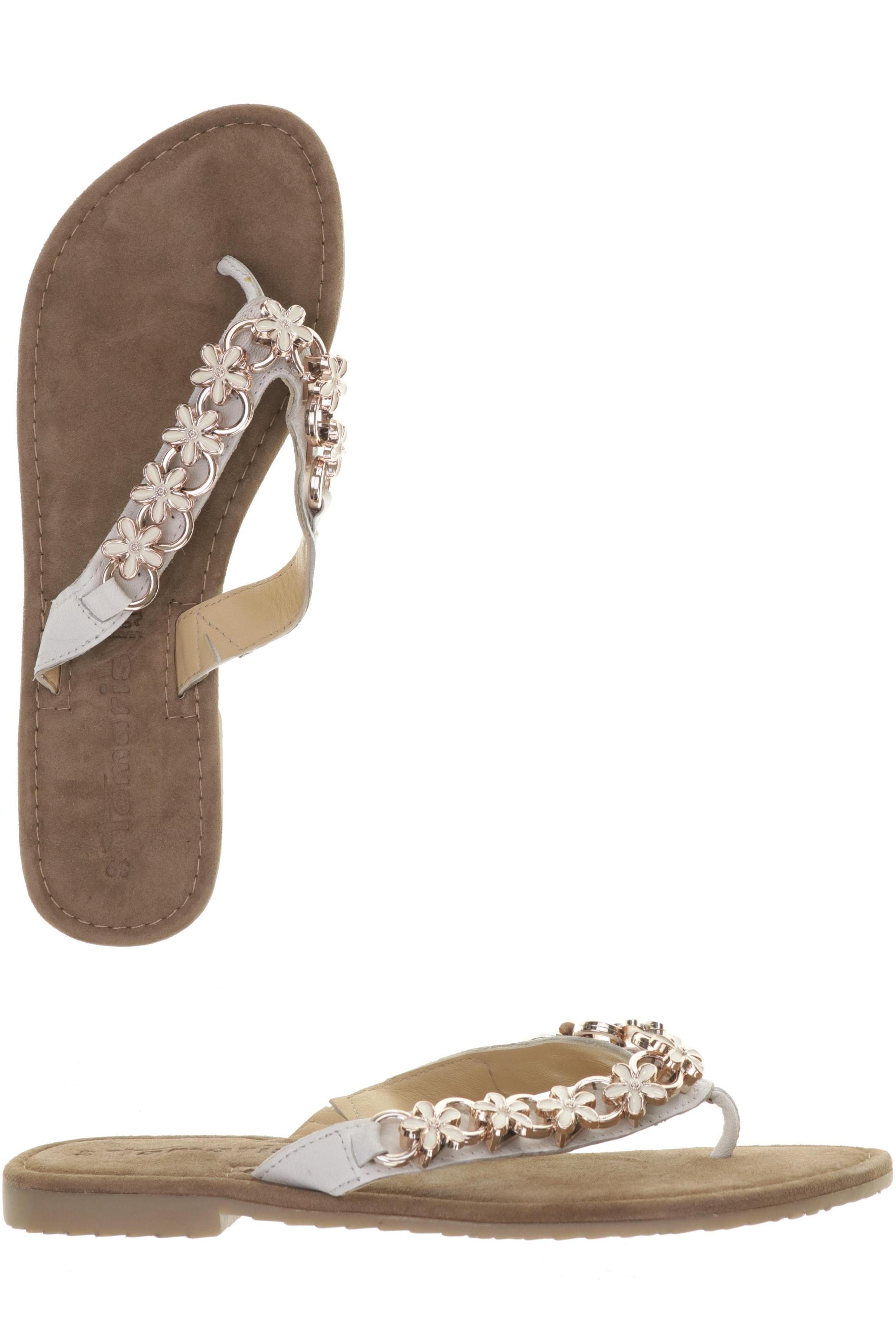 

Tamaris Damen Sandale, weiß, Gr. 39