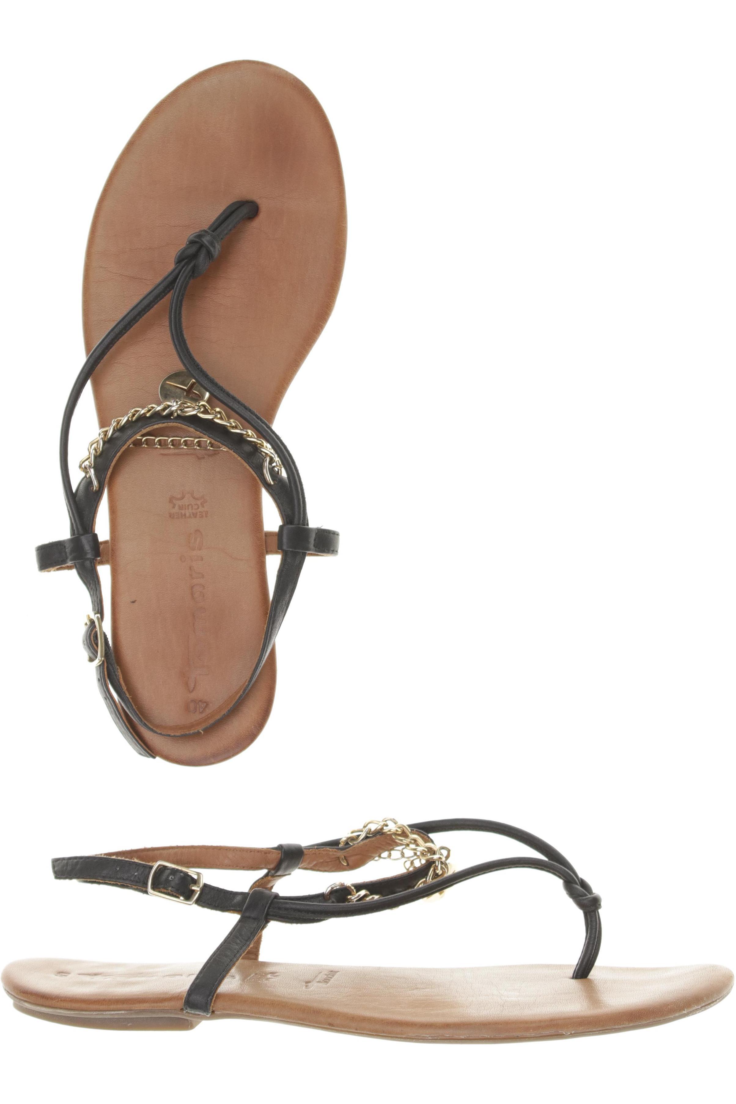 

Tamaris Damen Sandale, schwarz, Gr. 40