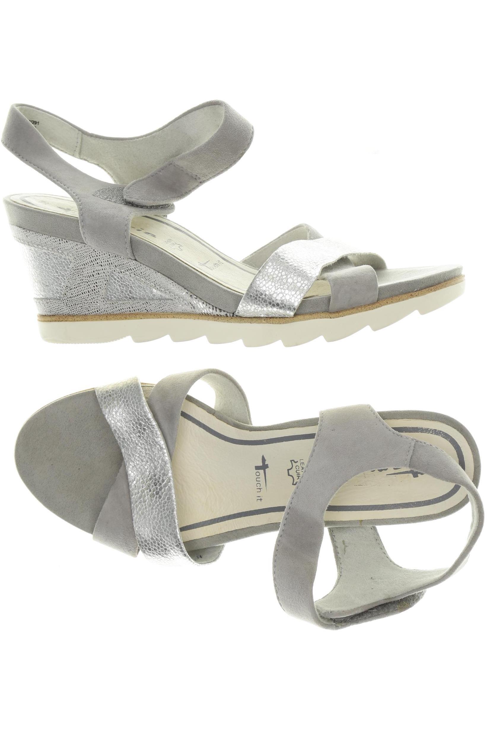 

Tamaris Damen Sandale, grau, Gr. 38
