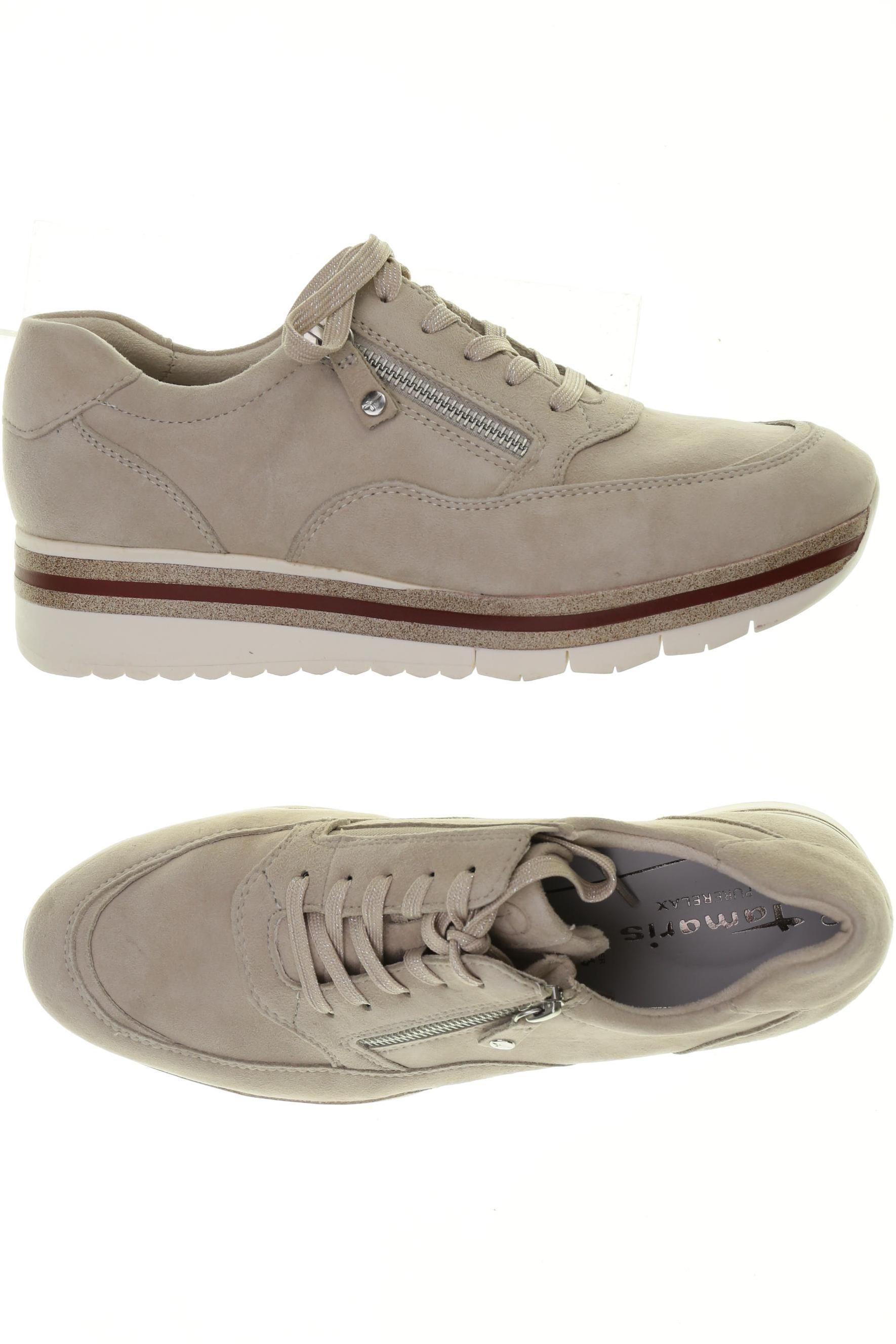 

Tamaris Damen Sneakers, beige, Gr. 40