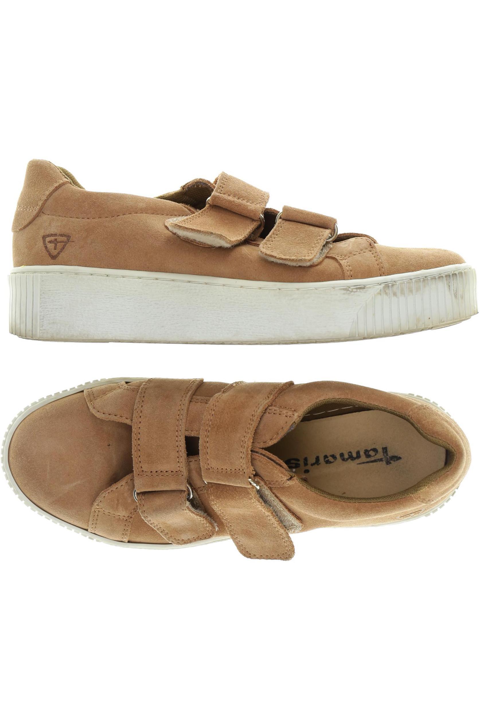 

Tamaris Damen Sneakers, braun, Gr. 38