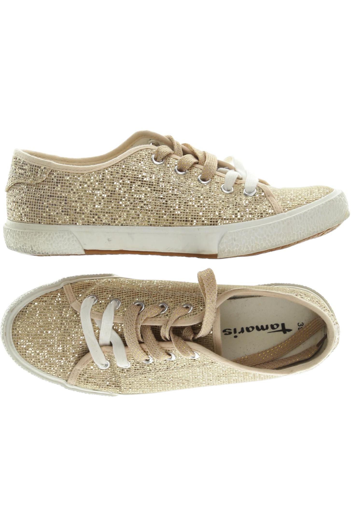 

Tamaris Damen Sneakers, beige, Gr. 39