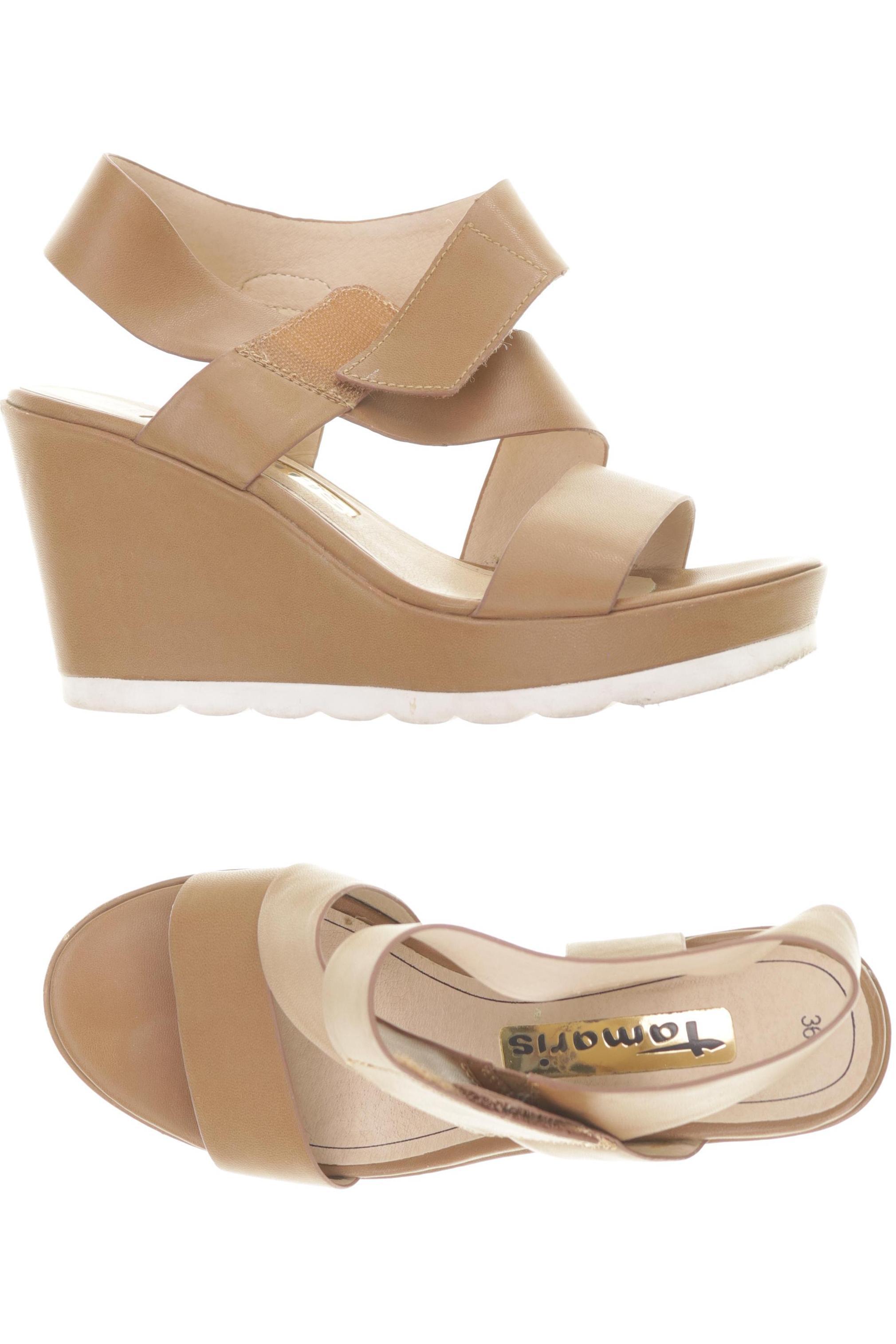 

Tamaris Damen Sandale, braun, Gr. 36