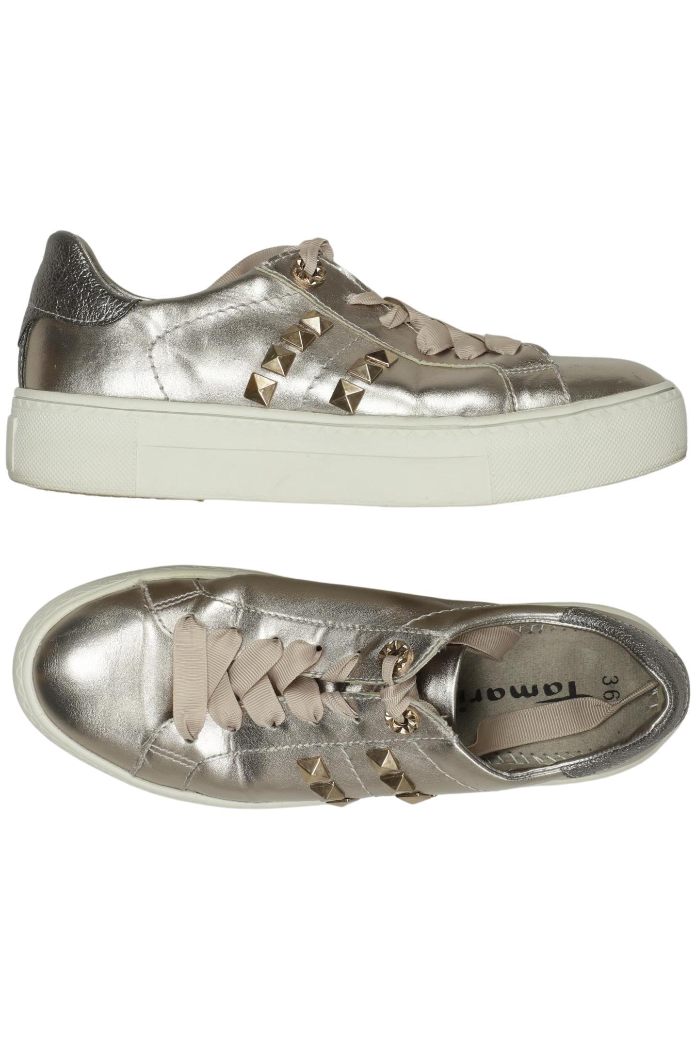 

Tamaris Damen Sneakers, silber, Gr. 36