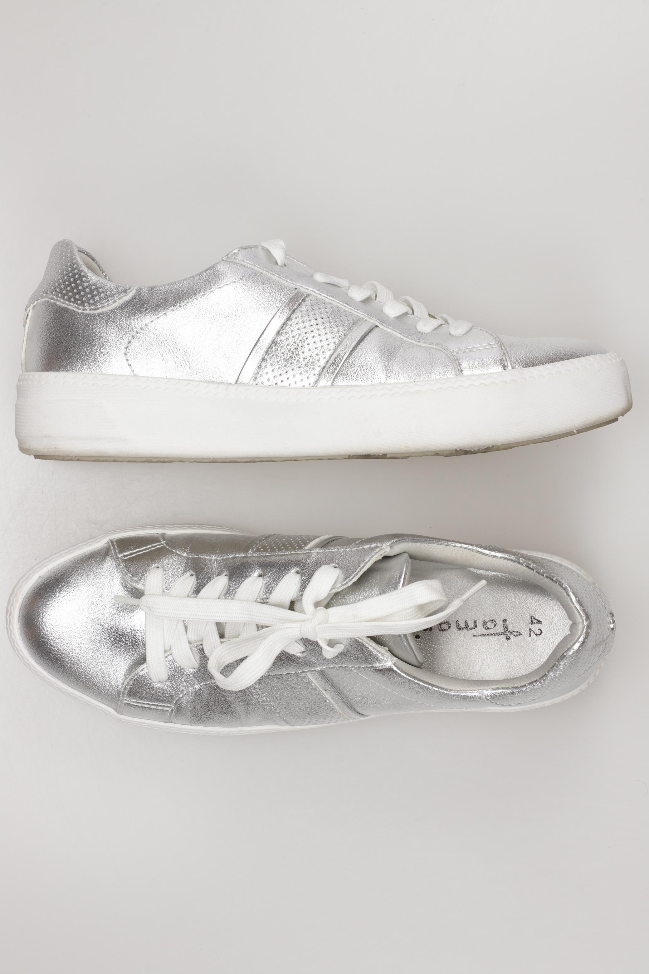 

Tamaris Damen Sneakers, silber, Gr. 42