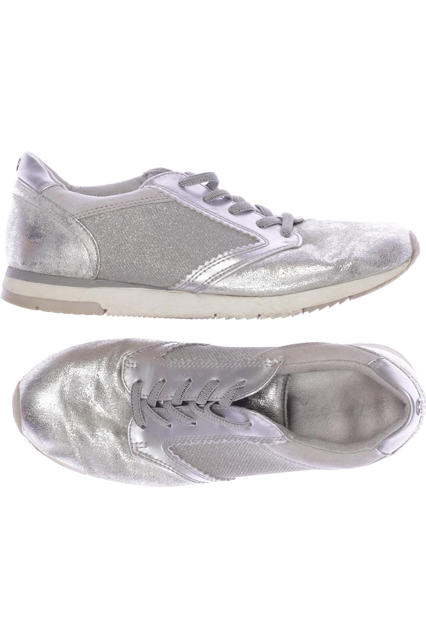 

Tamaris Damen Sneakers, silber, Gr. 36